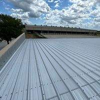 24ga 1" Nail-Strip Mill Finish by Total Roofing System The Metal Roof Experts