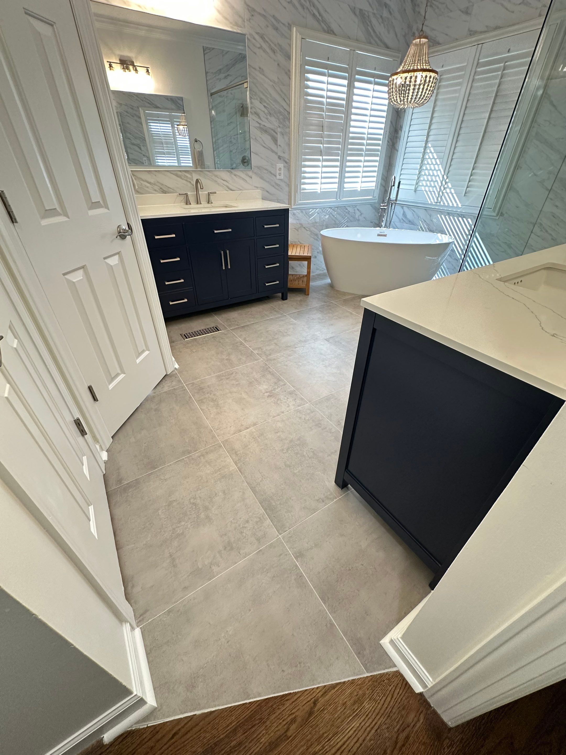 Bathroom Remodel in Brentwood by Music City Improvements