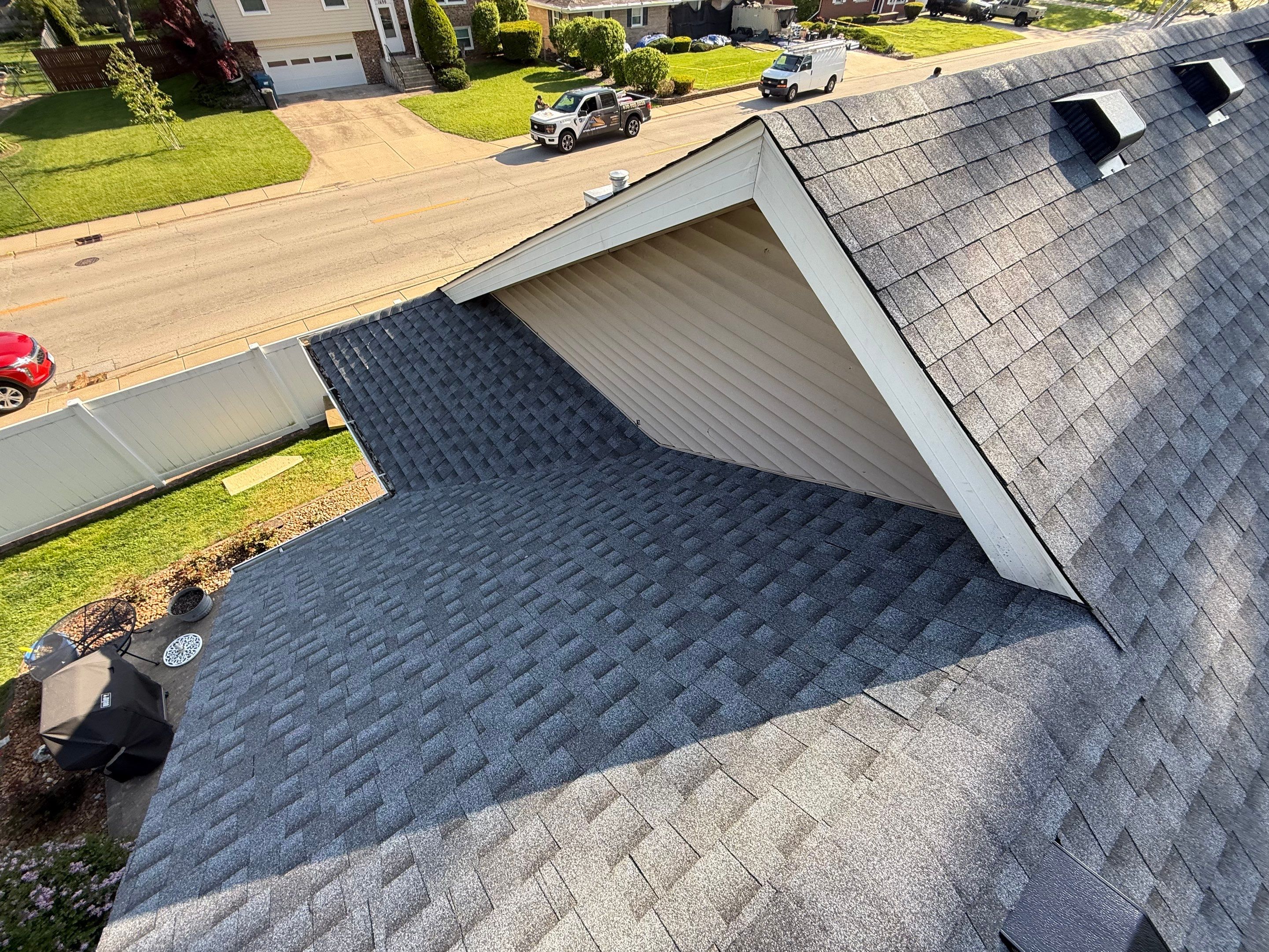 Roof replacement by Optimal Home Improvement 