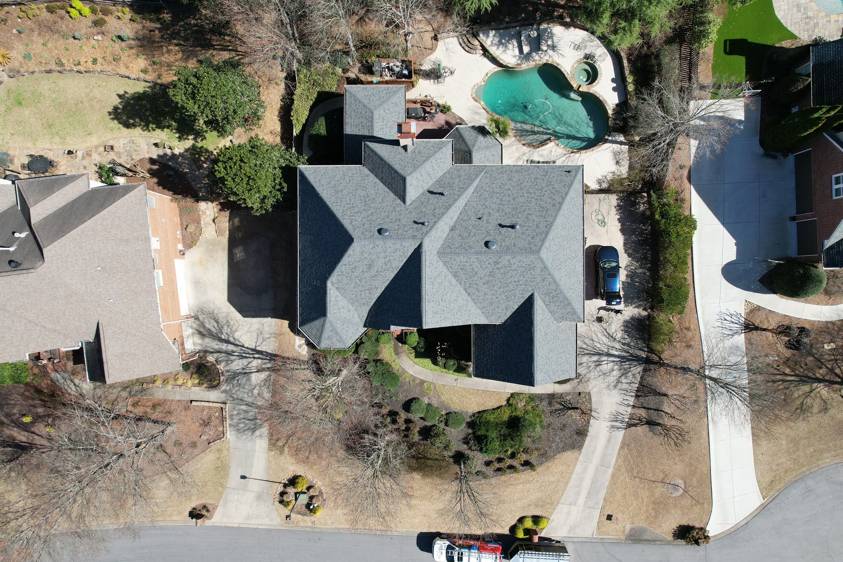 Duration TruDef Williamsburg Gray Residential Roofing Installation by Inspector Roofing and Restoration