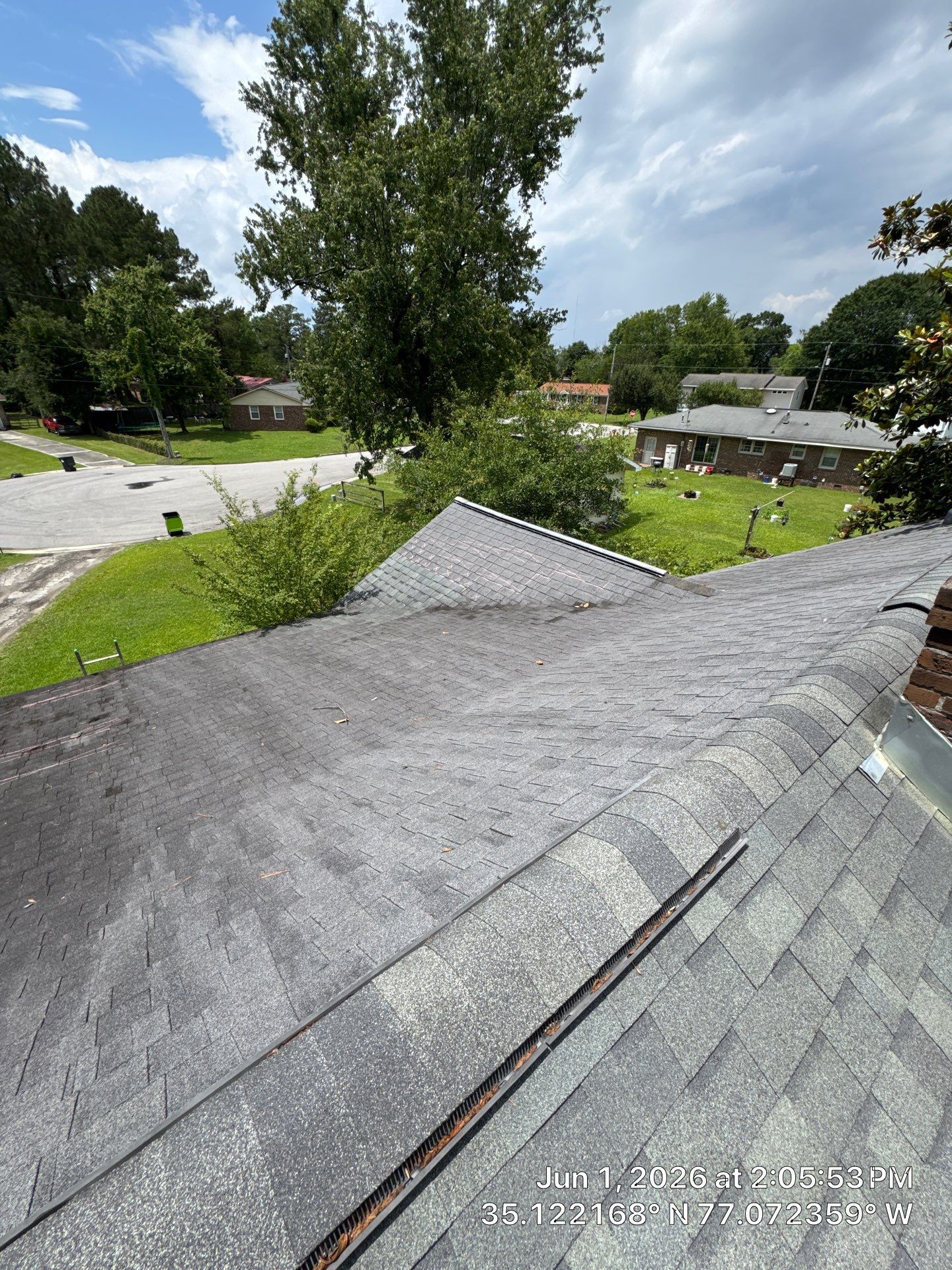 Comprehensive Residential Roof Inspection and Leak Assessment in New Bern by North Carolina Roofs