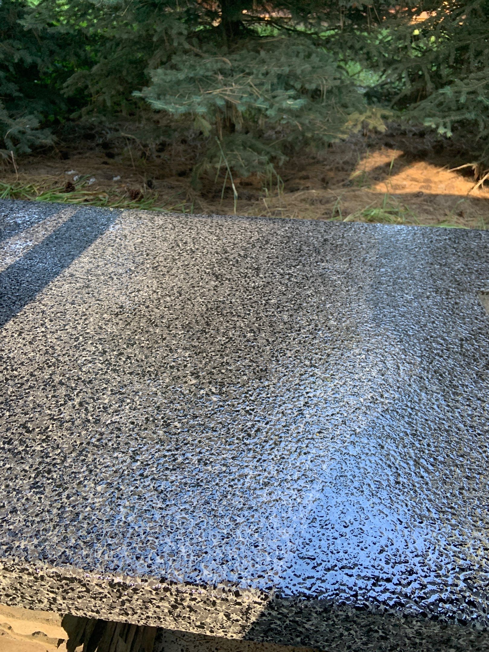 Countertop Transformation using Galaxy Colorway by Croc Coatings, LLC