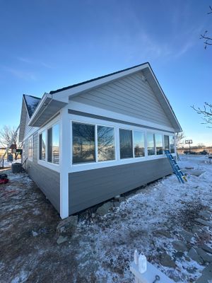 Residential Siding Replacement Project in Chinook, MT