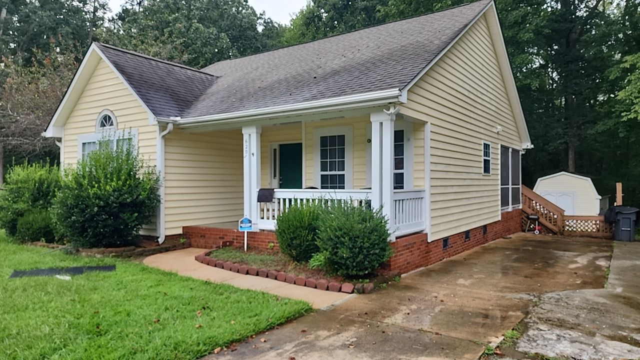 House Wash using cleaner by Power Wash Masters LLC