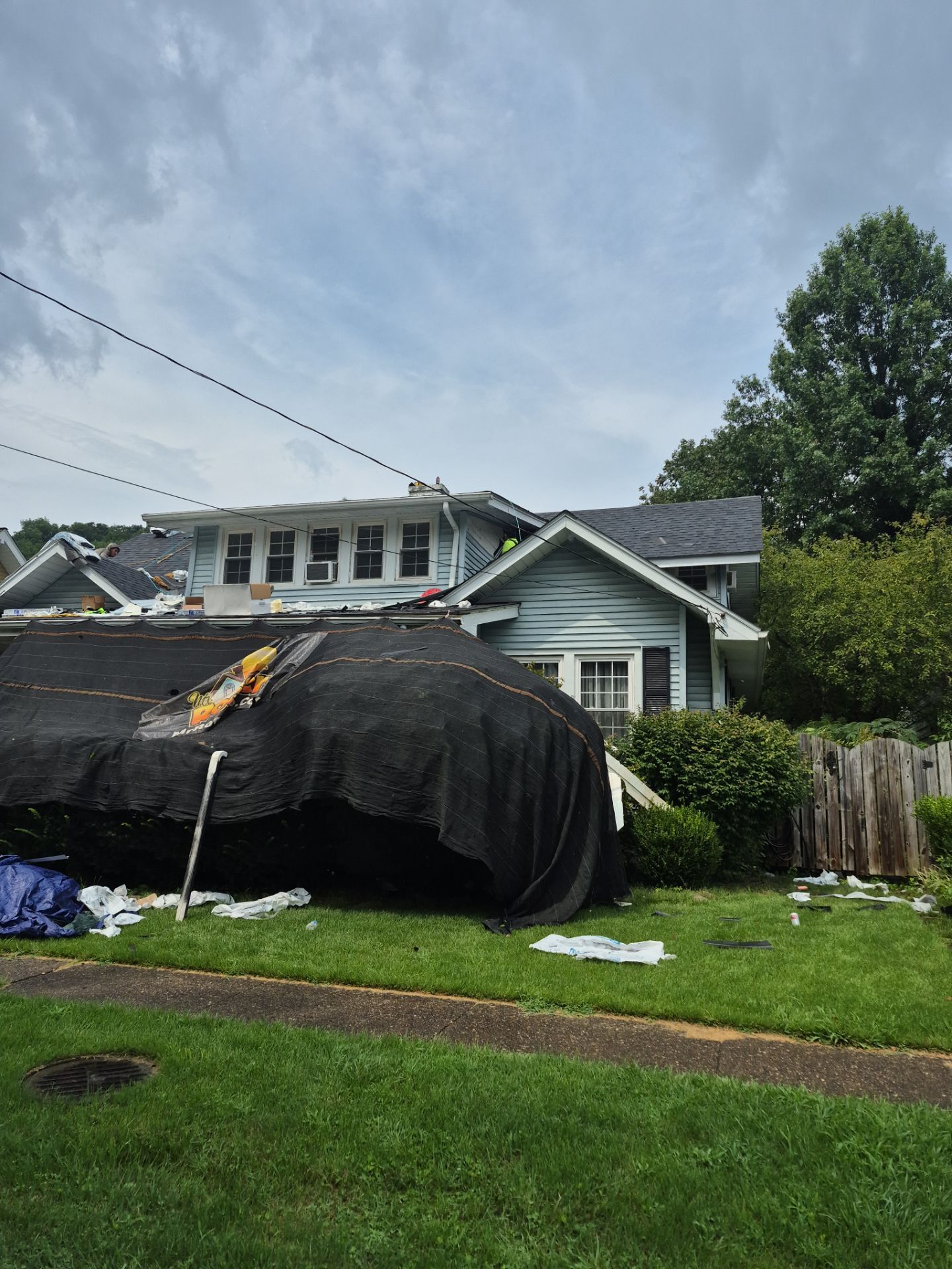 IKO Dynasty Granite Black Roof Replacement – Nitro WV by Mr. Roofer