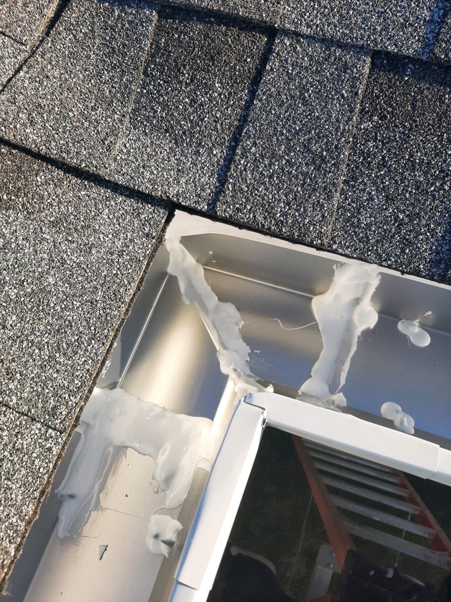 Gutter Installation using K-Style Seamless Gutters by Gutter Professors