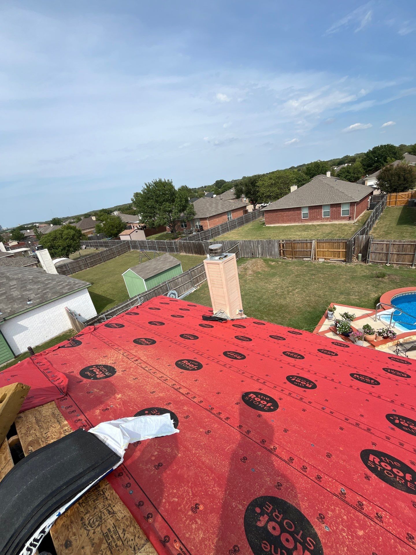 USAA Approved Reroof Project by Berry Good Roofing 
