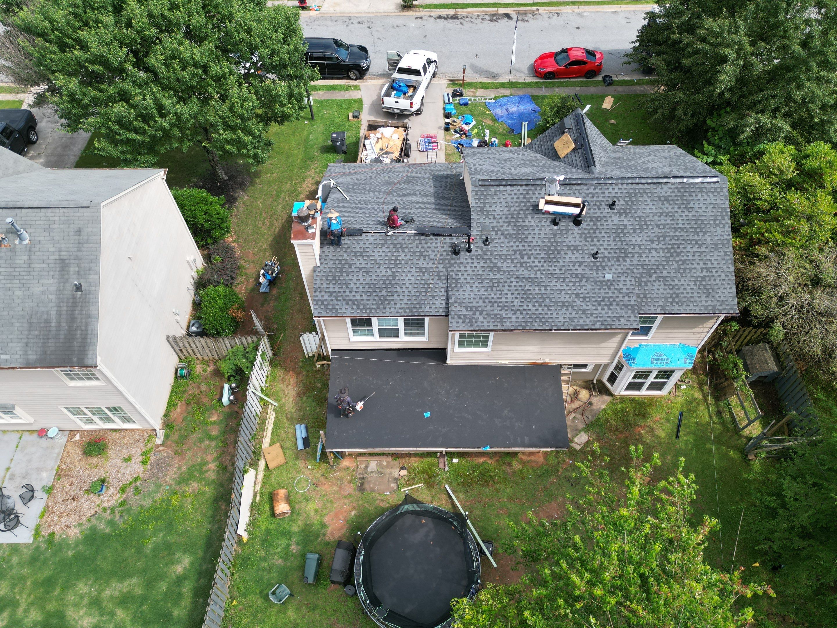 Roof replacement  by Deerfield Roofing LLC
