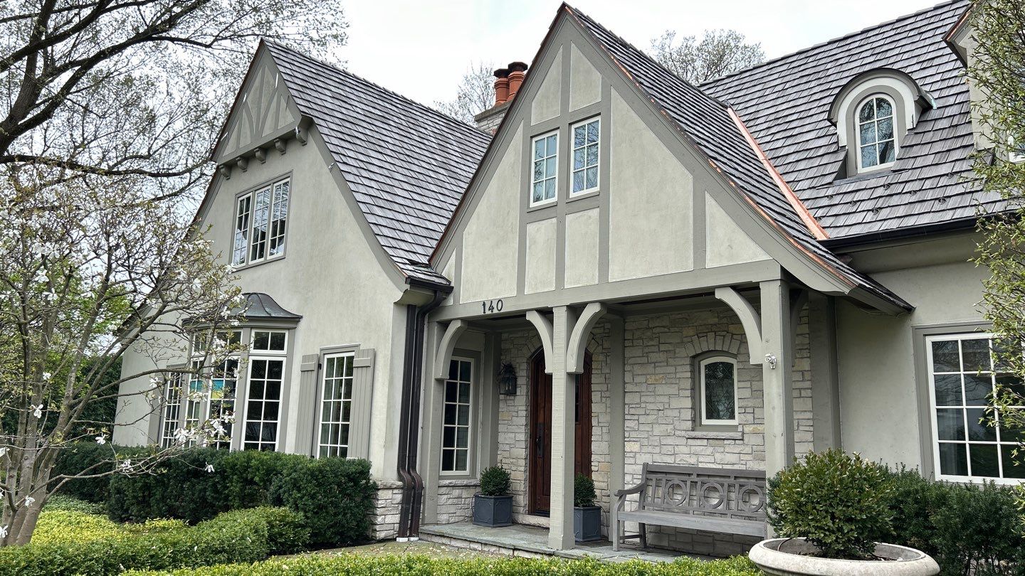 Brava Shake Tile Roof Installment with Copper Flashings by Custom Installations, Inc.