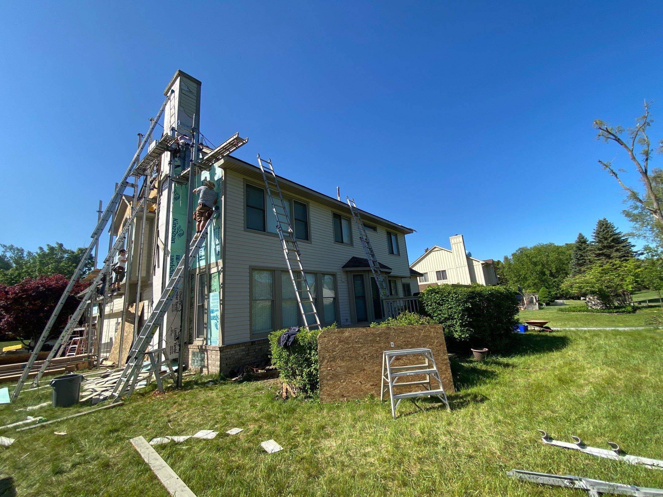 Siding Replacement using CertainTeed Restoration Classis D4 by 180 Contractors