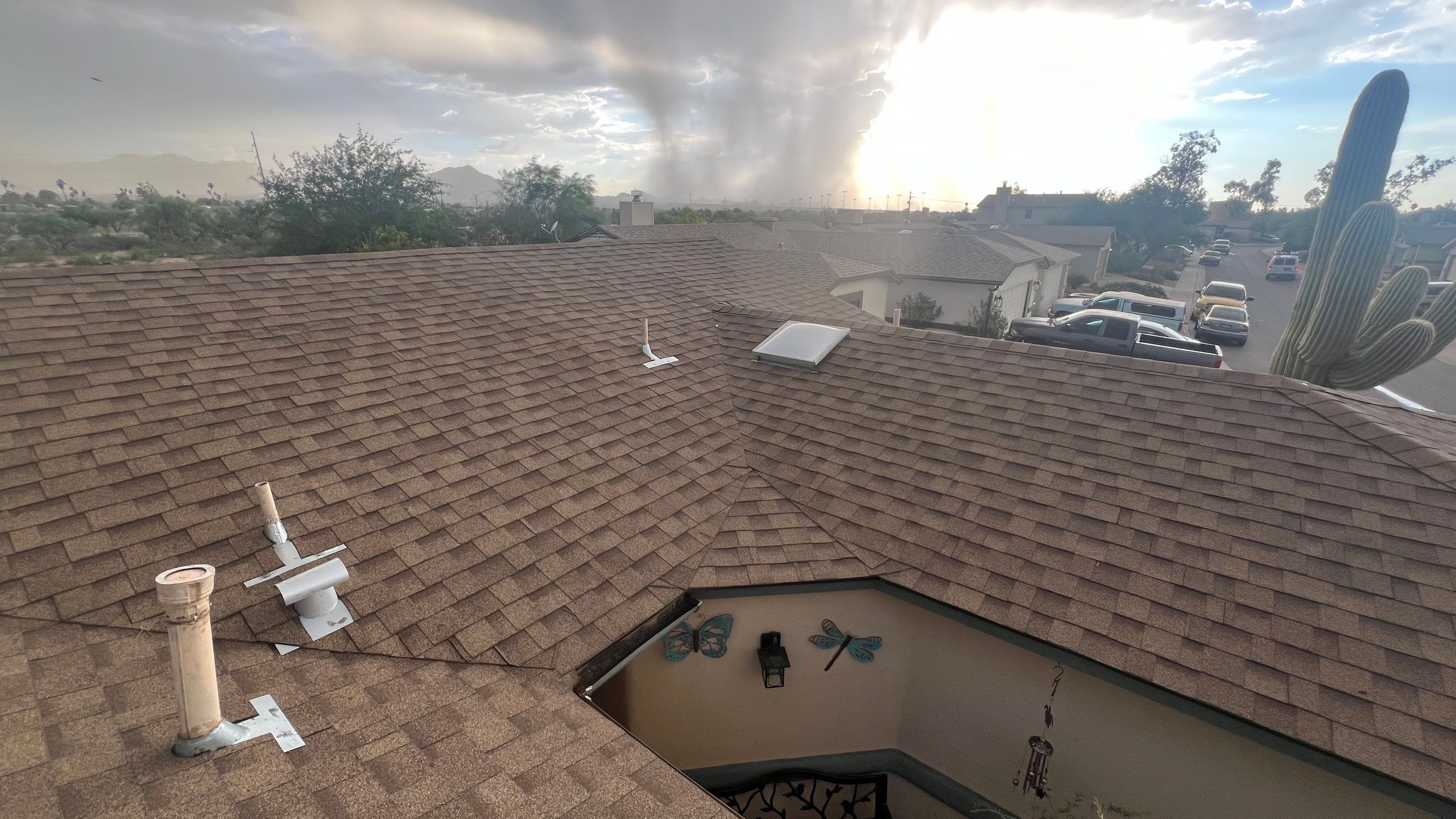 Desert Tan Shingles by Reimagine Roofing