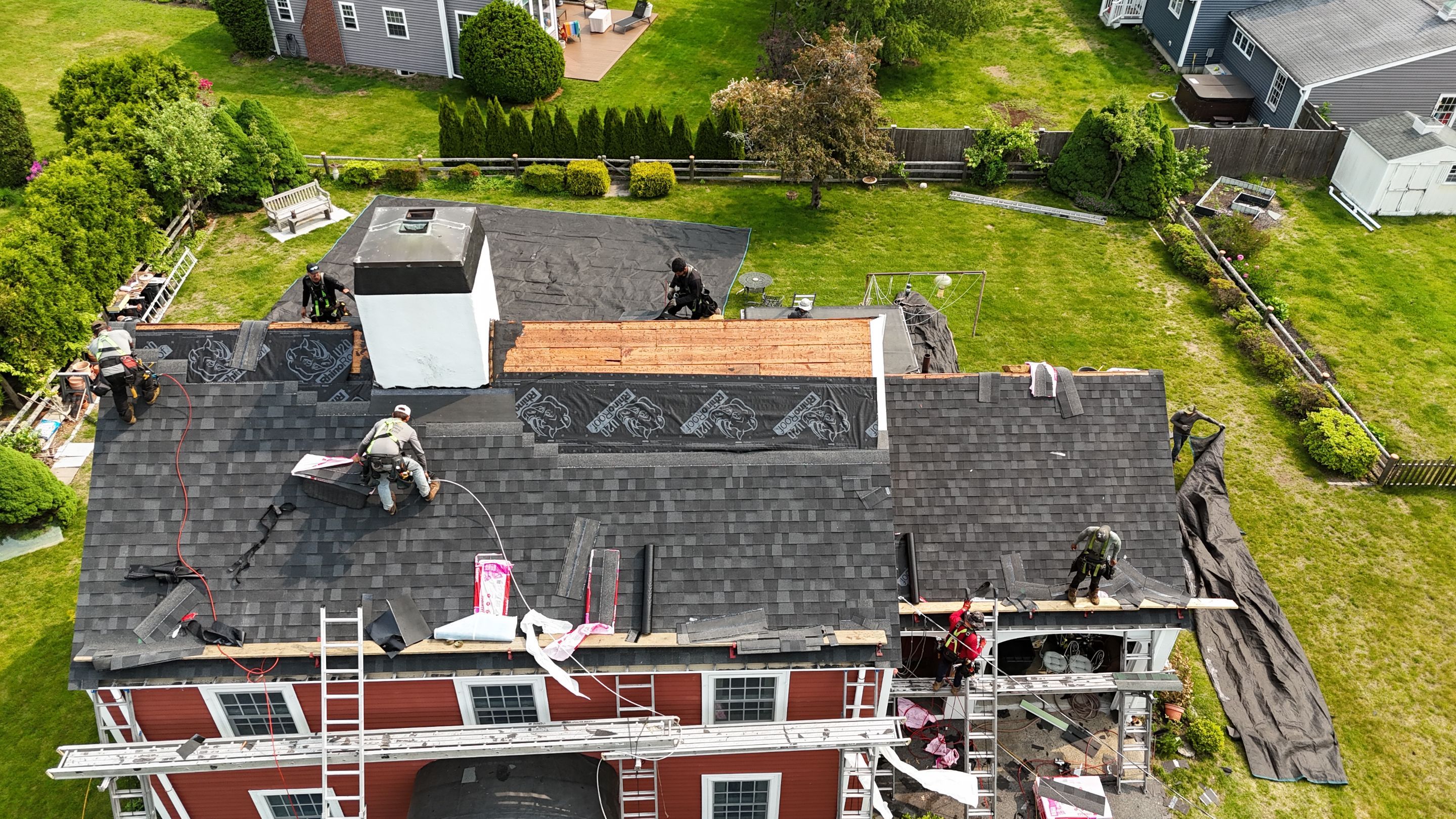 Full Roof Replacement in Salem, MA – Owens Corning Duration, Onyx Black by JOHNNYS PRO