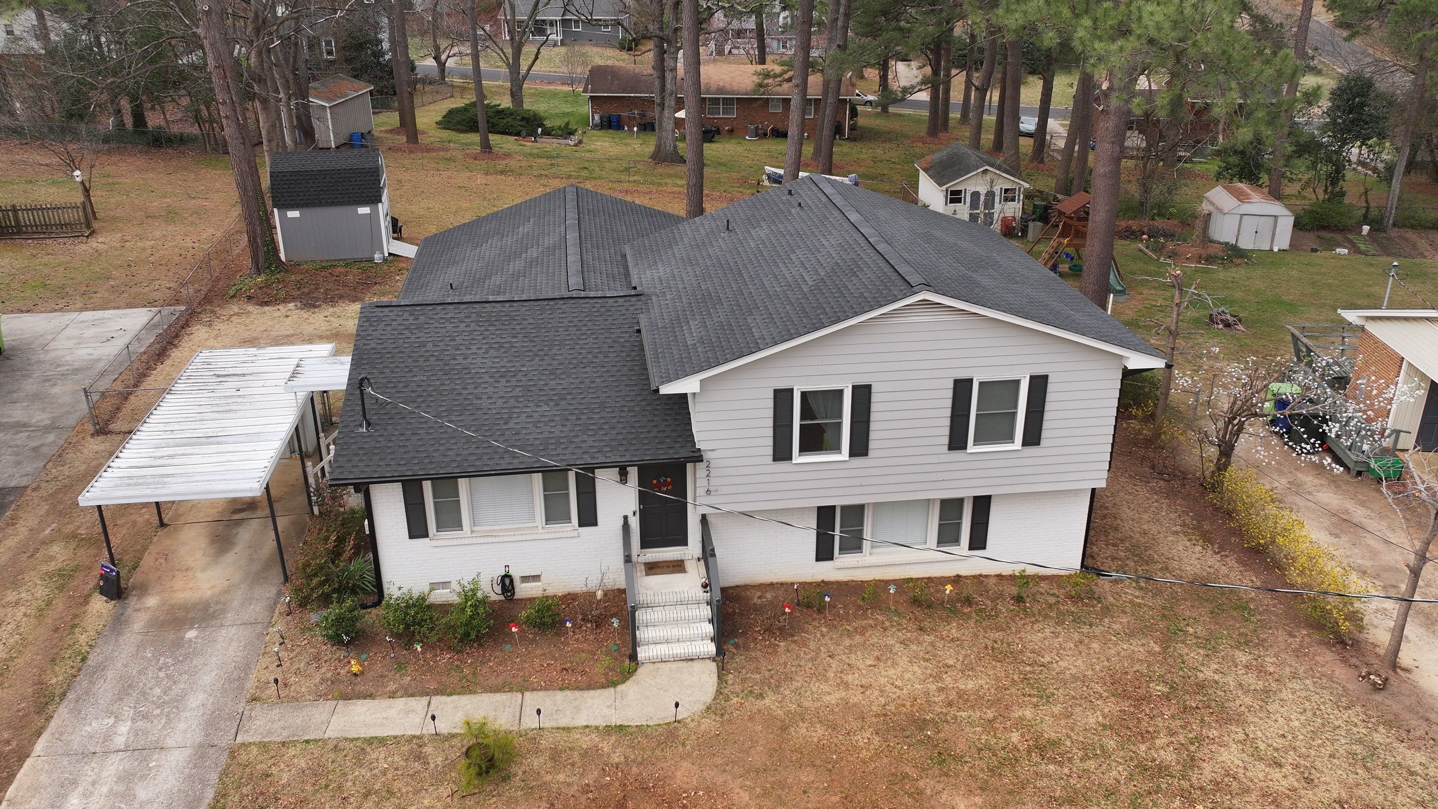 Roof Replacement - GAF Timberline HDZ Charcoal  by Pro Performance Roofing