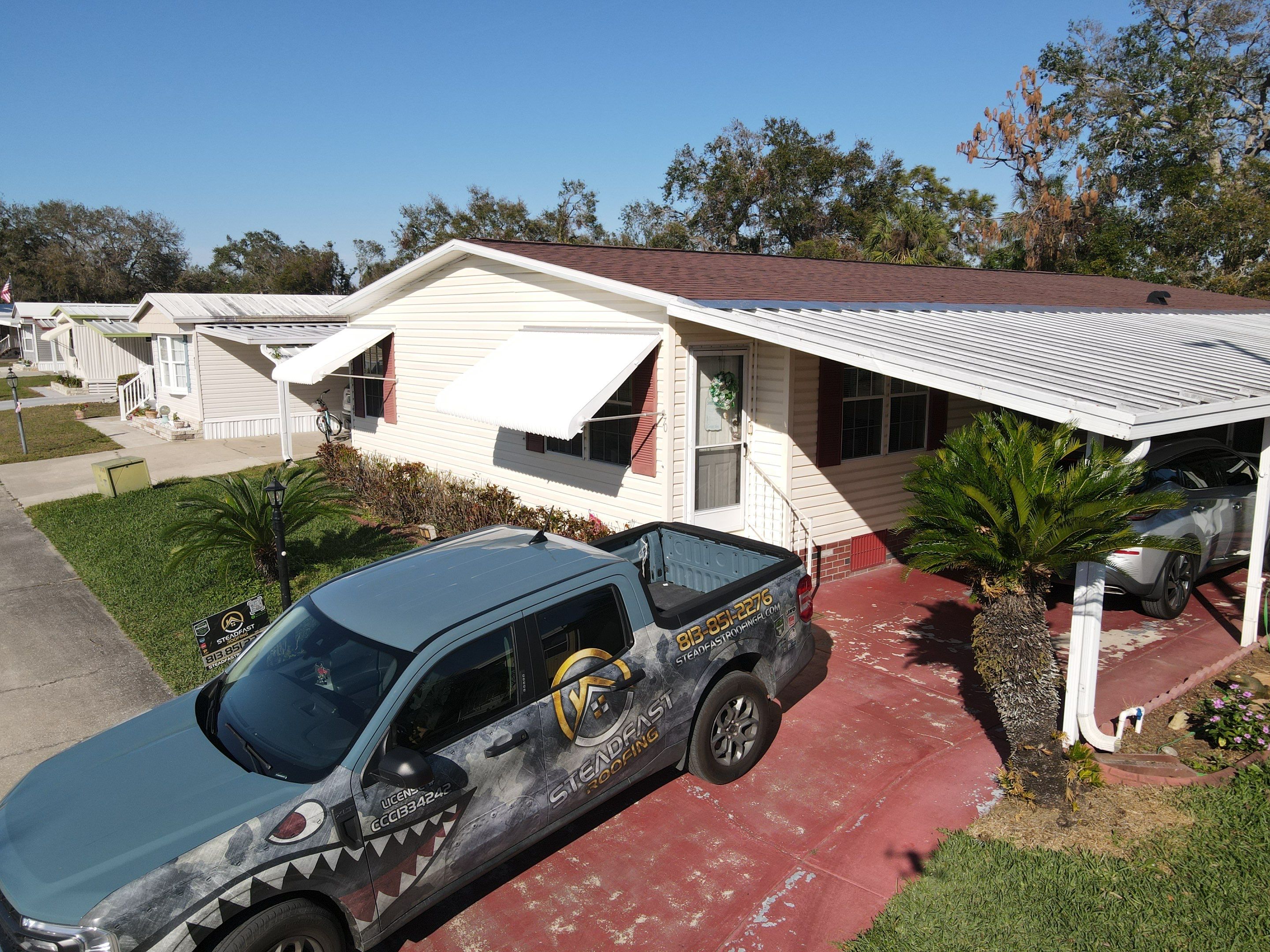 Roof Replacement in Ruskin, FL. by Steadfast Roofing