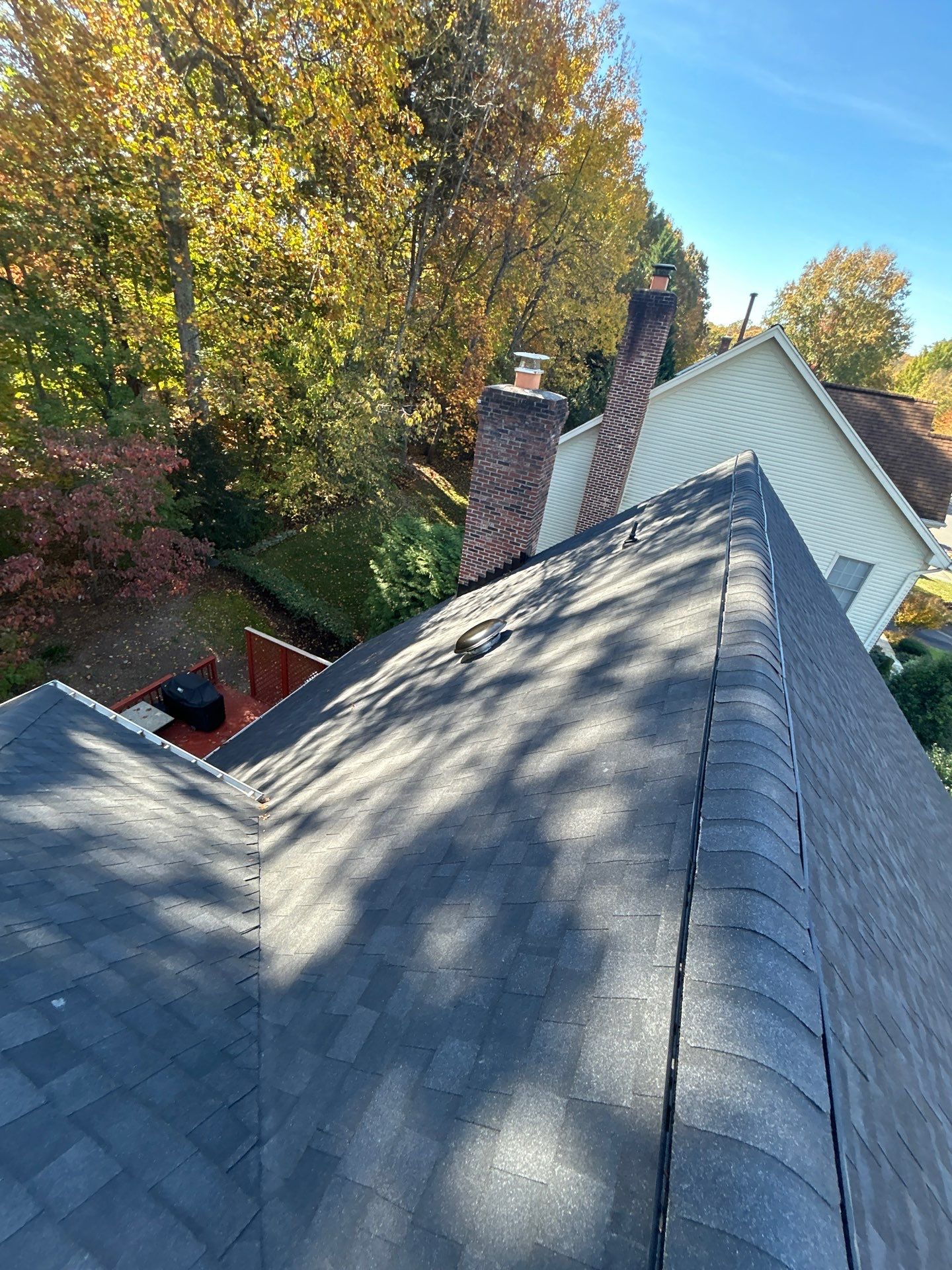 Burke: Residential Roof Replacement with CertainTeed Landmark Pro Designer Shingles in Max Def Charcoal Black by RM Banning, Inc.