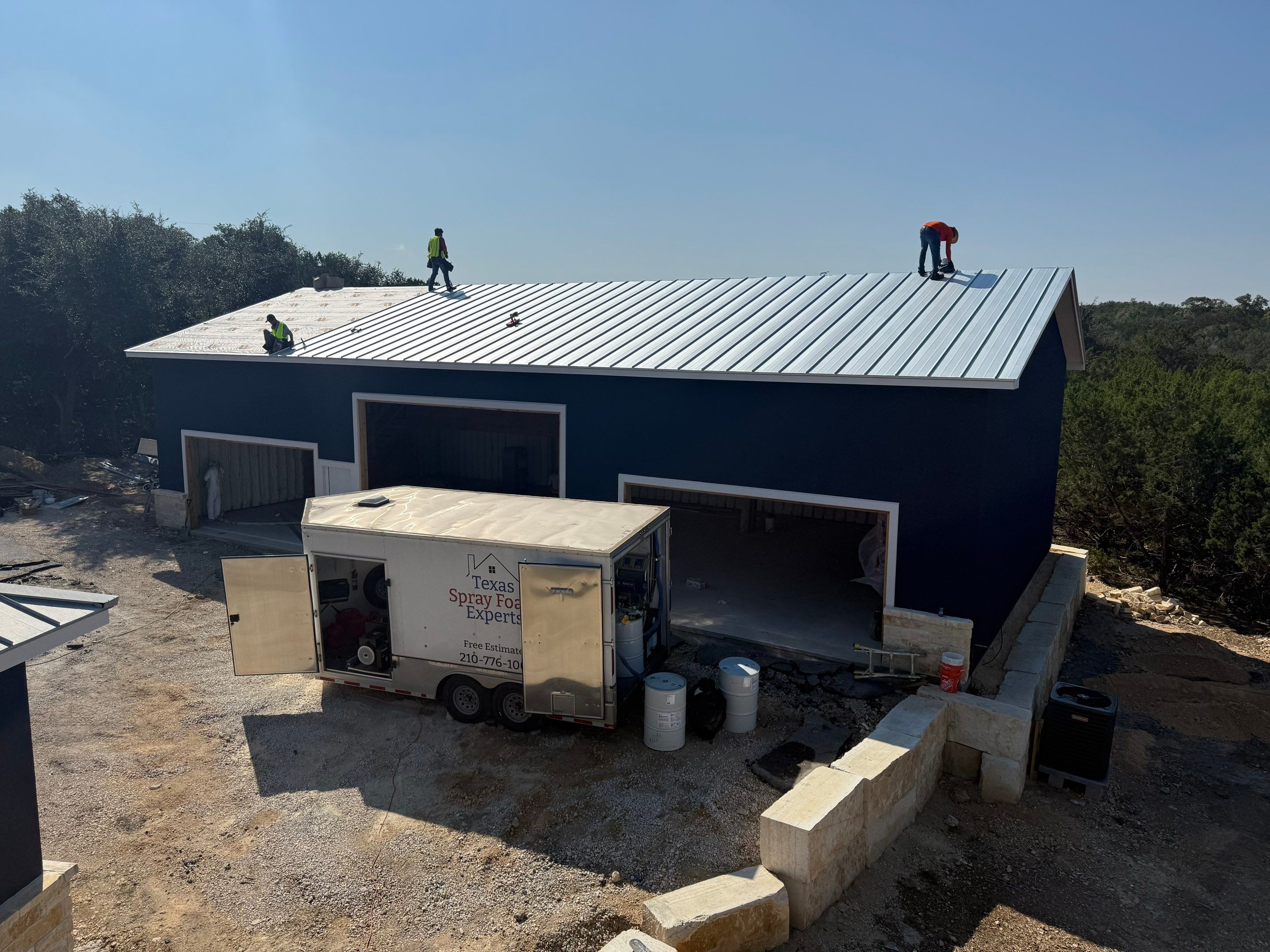 Metal Repairs & Gutter Install by First Out Roofing 