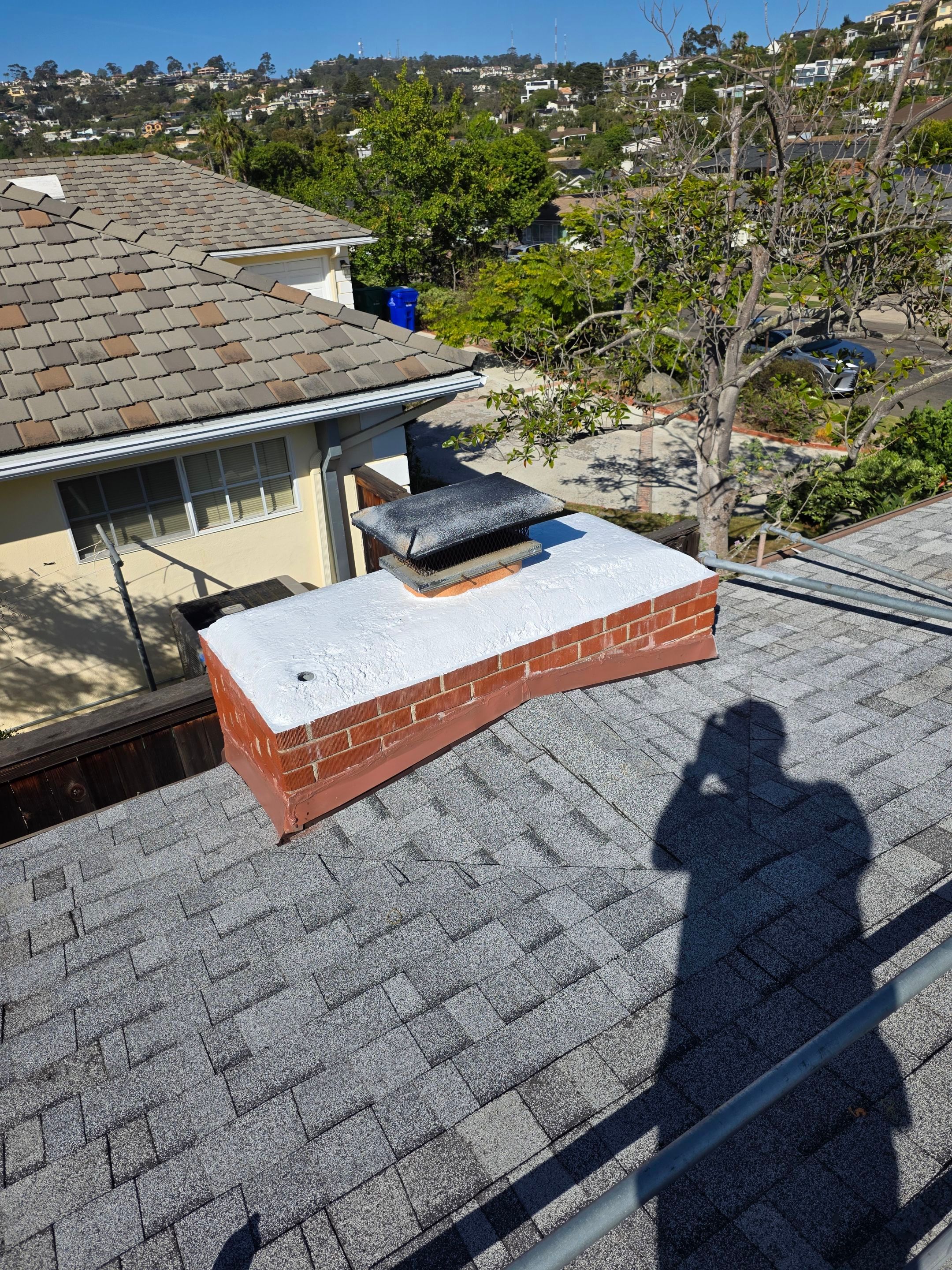 Comprehensive Owens Corning Roof Replacement and Chimney Repair in San Diego by Reliable Roofing San Diego Inc.