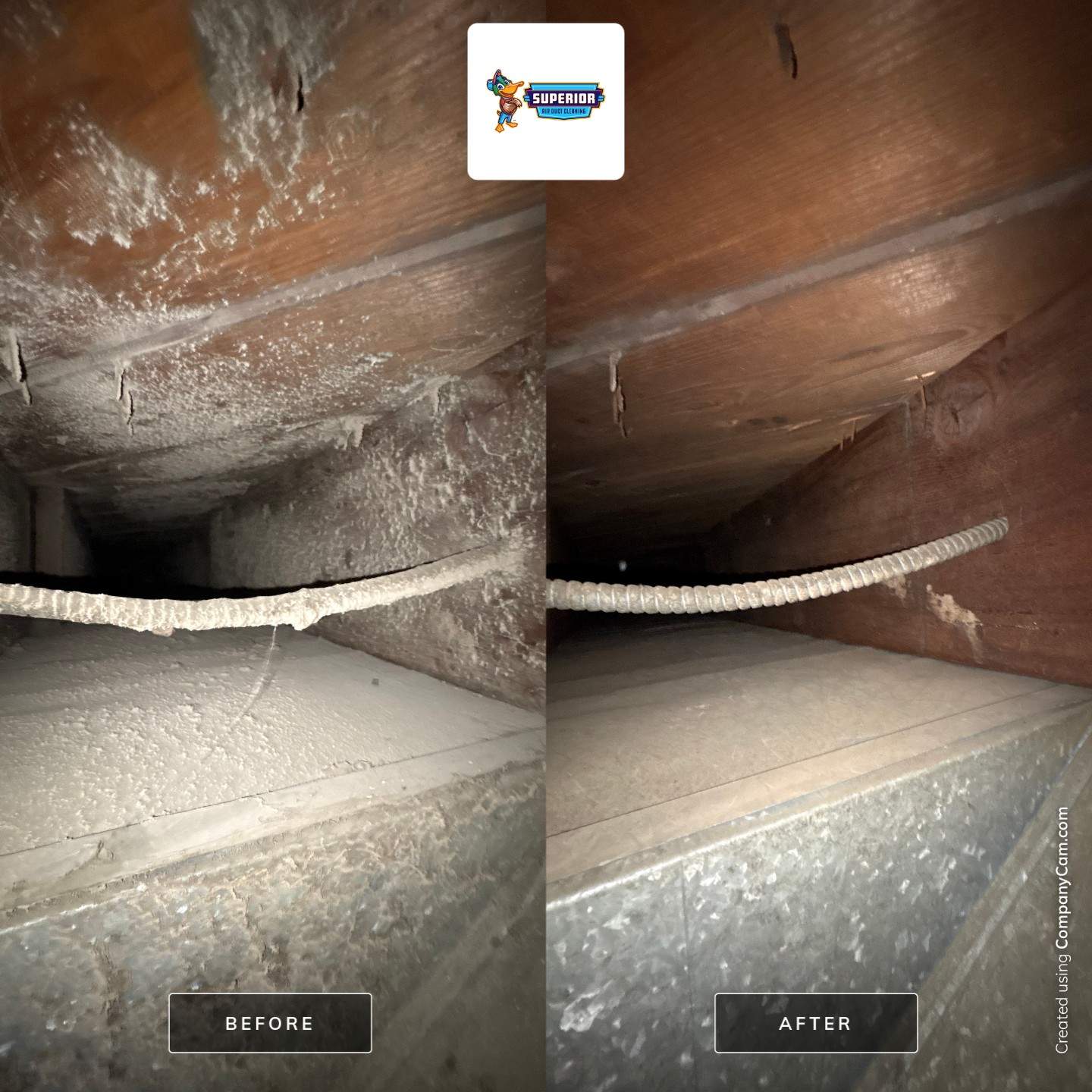 Air Duct Cleaning With a Vacuum Truck in Rochester, PA by Superior Air Duct Cleaning