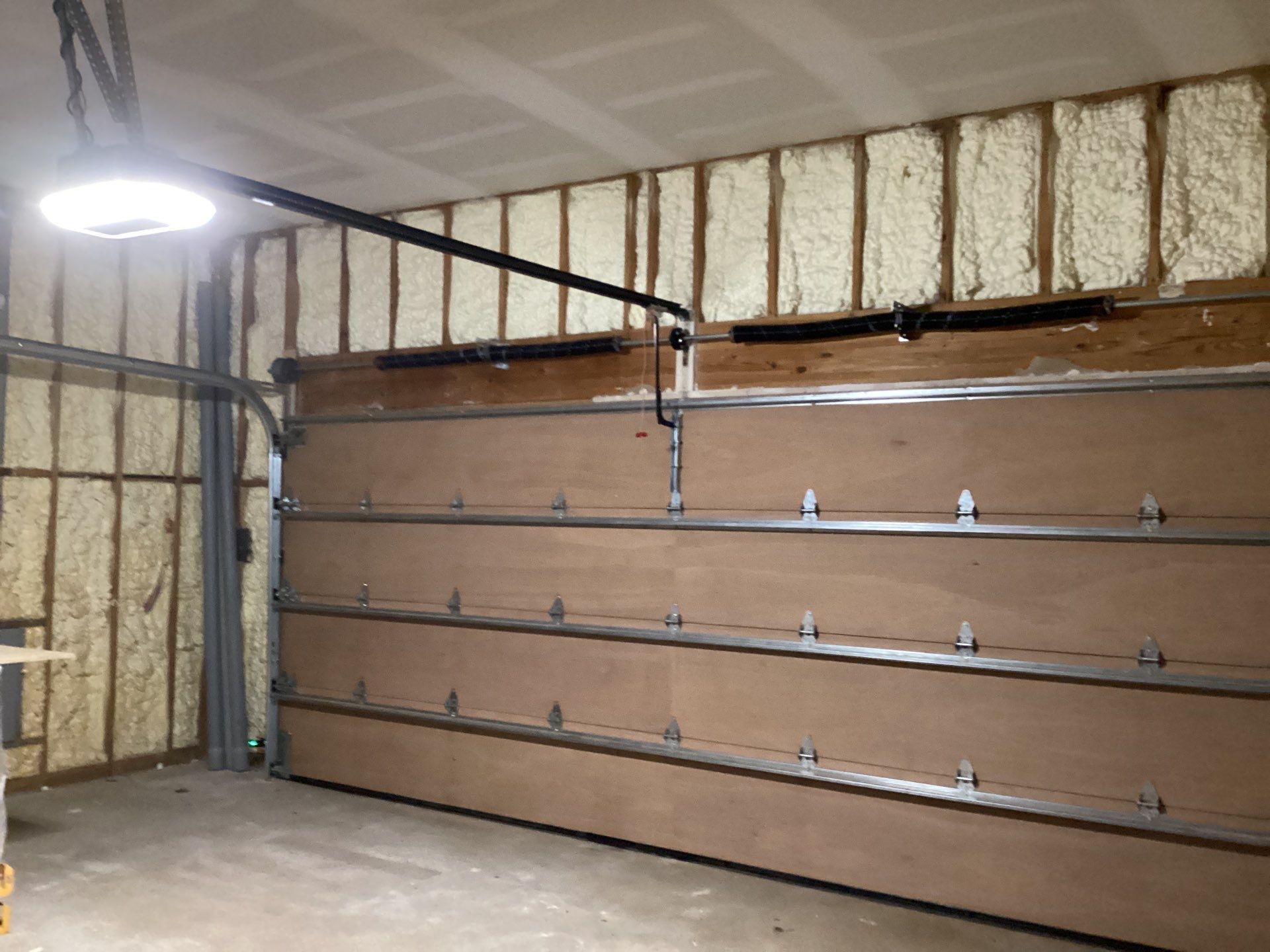 New Garage Door using Timberlane Wood Garage Door + LiftMaster Heavy Duty Opener by Meadows Garage Doors