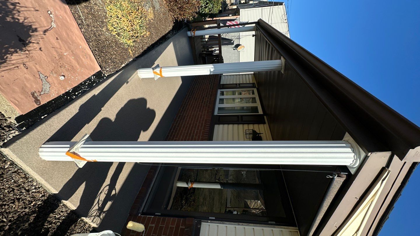 Porch + Garage Project in McKees Rocks by Floors in a Day, Inc