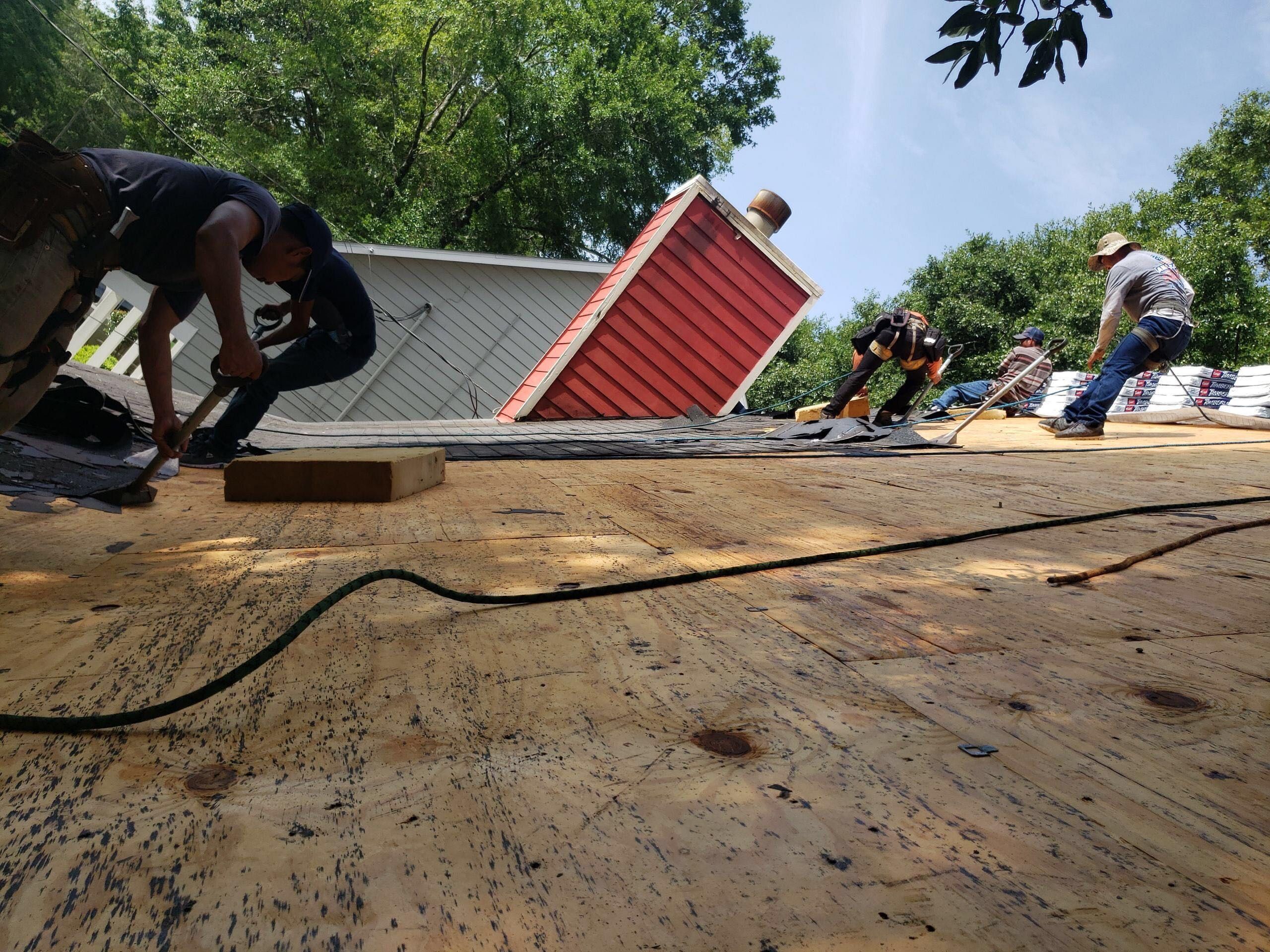 Residential Roofing Installation using Roof Replacement by American Roofing & Construction LLC