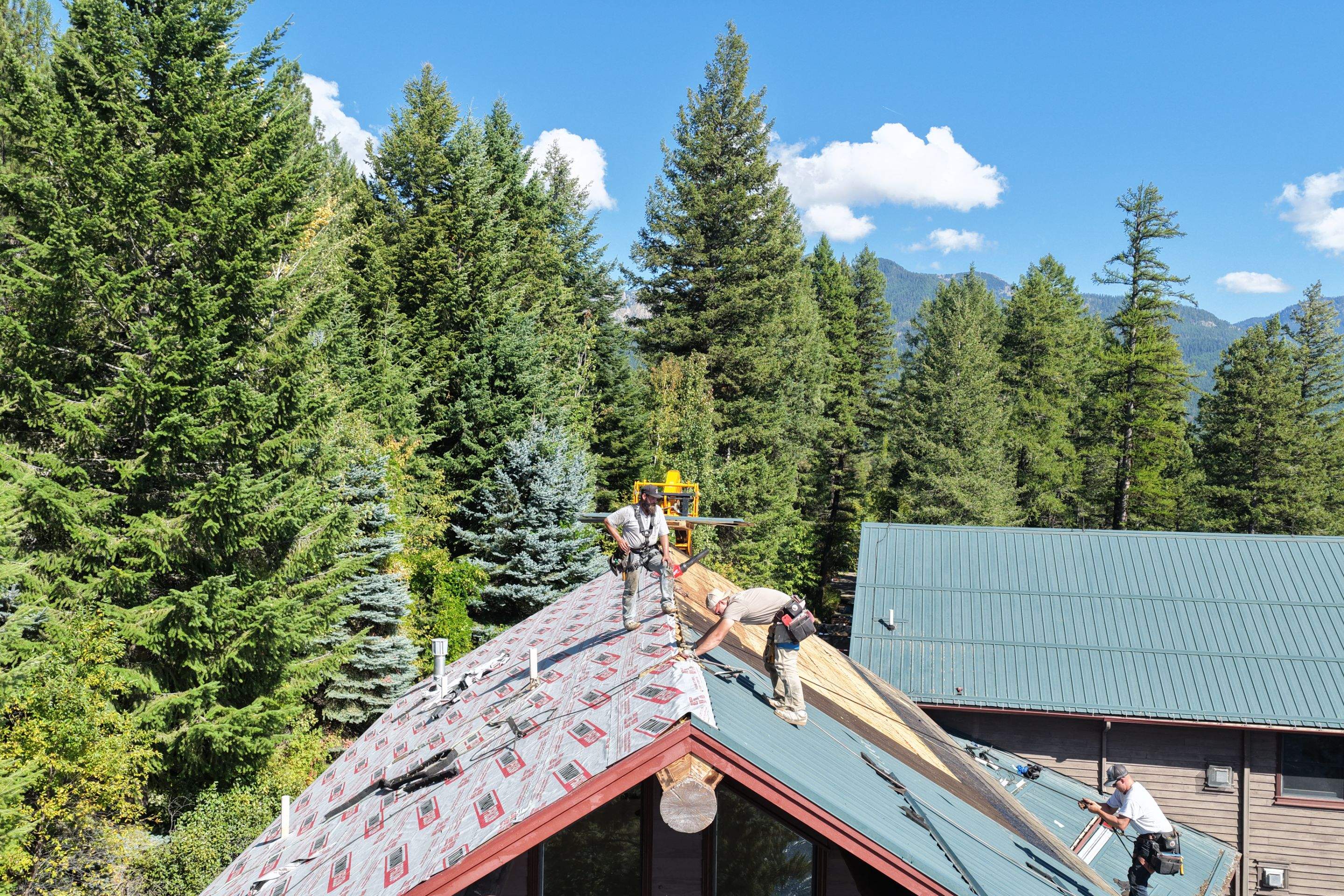 16" Mechanical - Dark Gray  by Montana Roofing Solutions