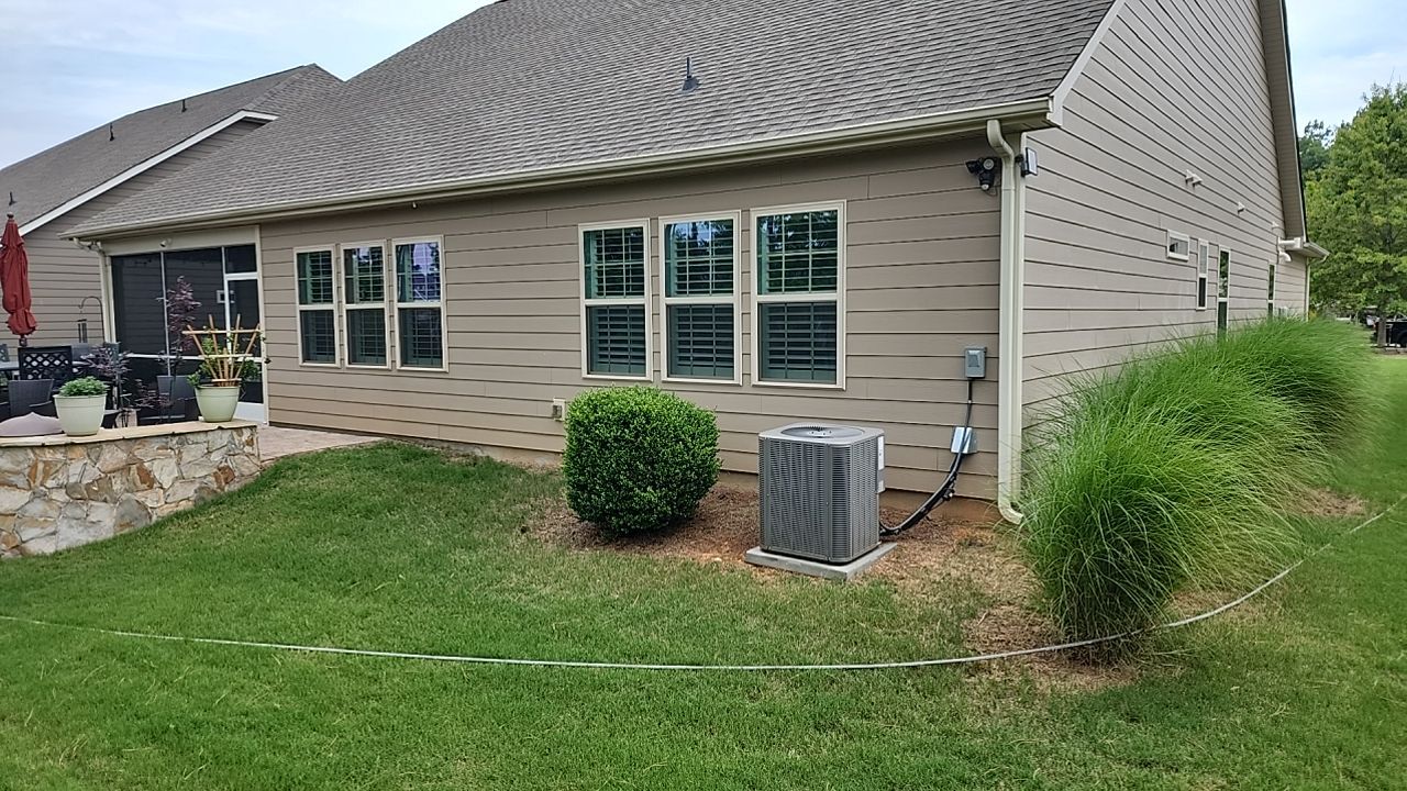House Wash using cleaner by Power Wash Masters LLC
