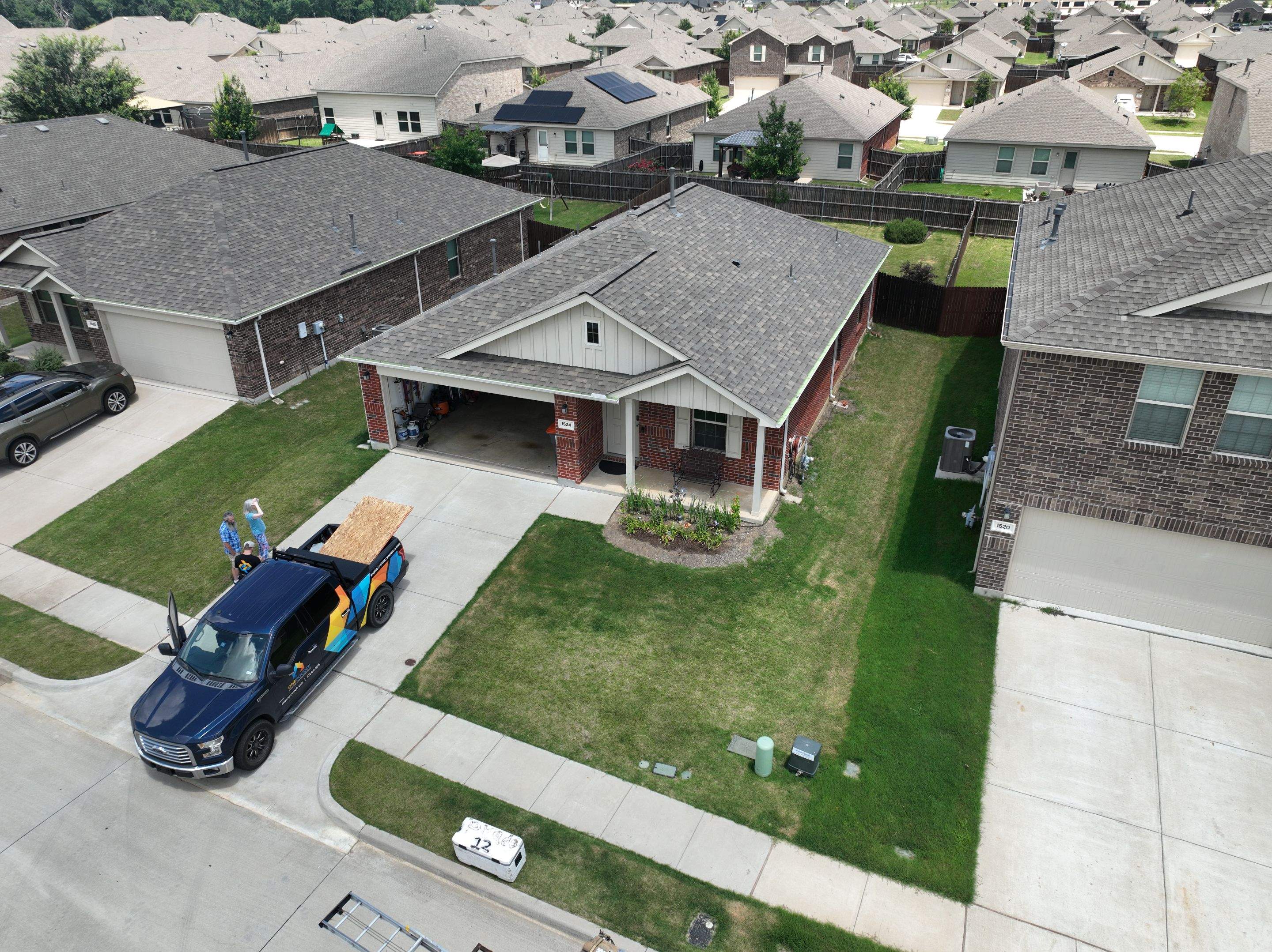 Residential Roofing Installation using Malarkey Vista Weathered Wood Plus by OneSource Roofing and Restoration