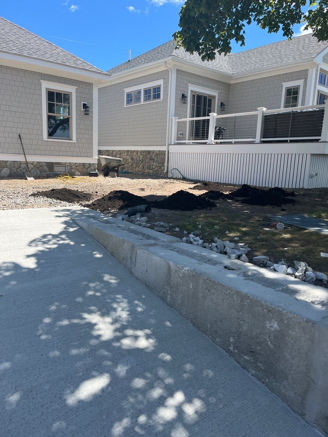 Beautiful Re-disgn by the water in Danvers MA  by Cole Landscaping Inc