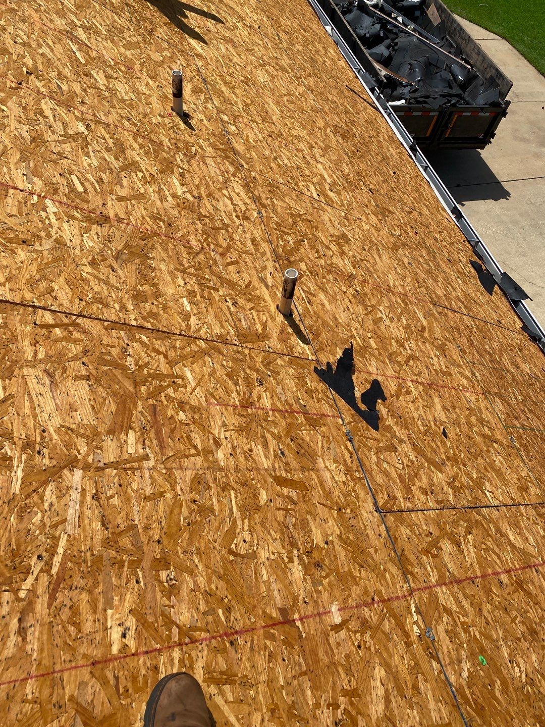 Commercial Roofing Installation using Roof Replacement by American Roofing & Construction LLC
