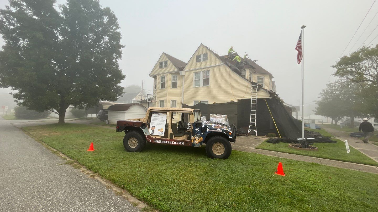 Residential Roofing Installation using Performance Shingles by Mr. Roofer