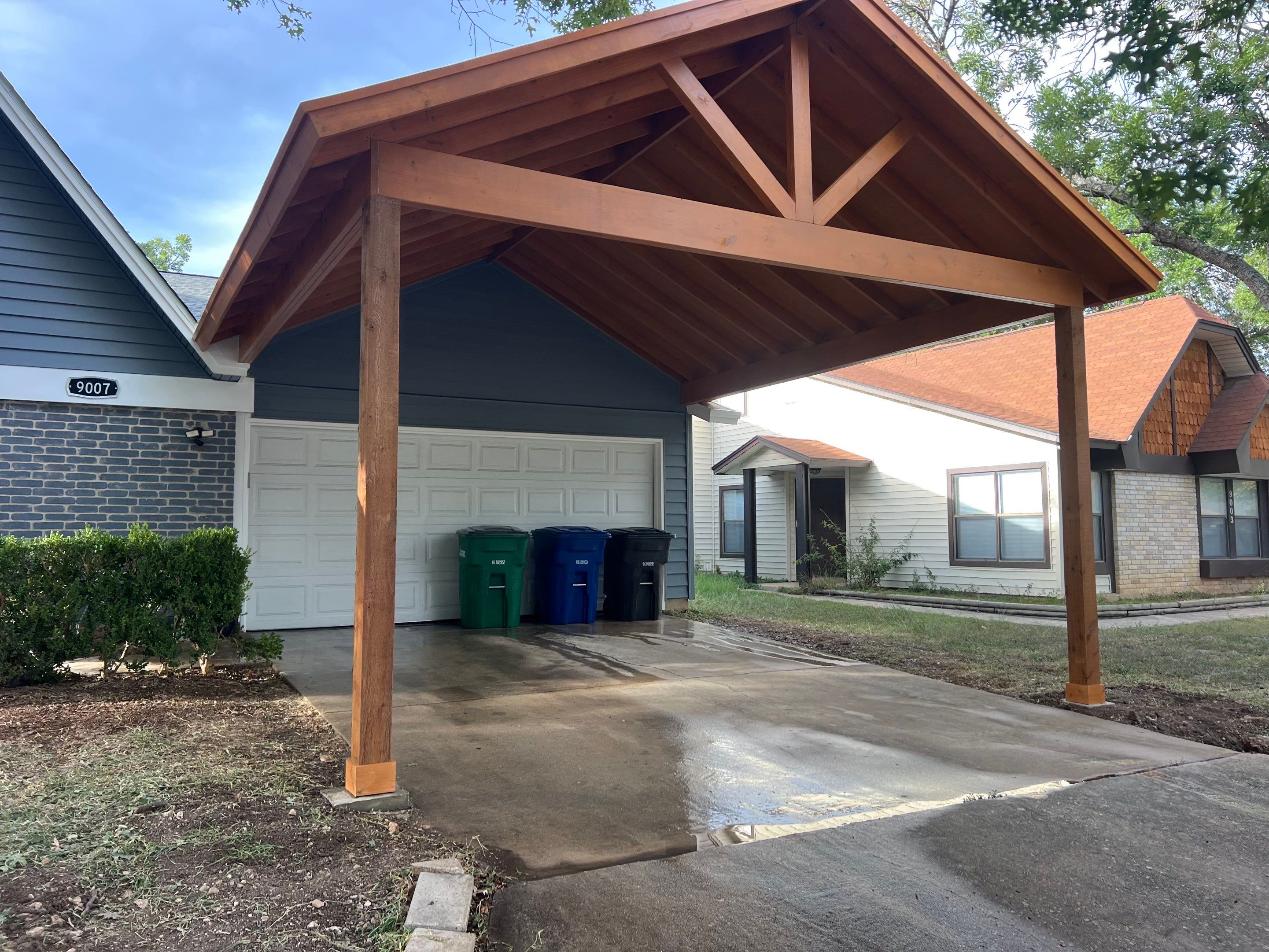 Roof Replacement & Carport Addition Project in San Antonio by Ayan Roofing