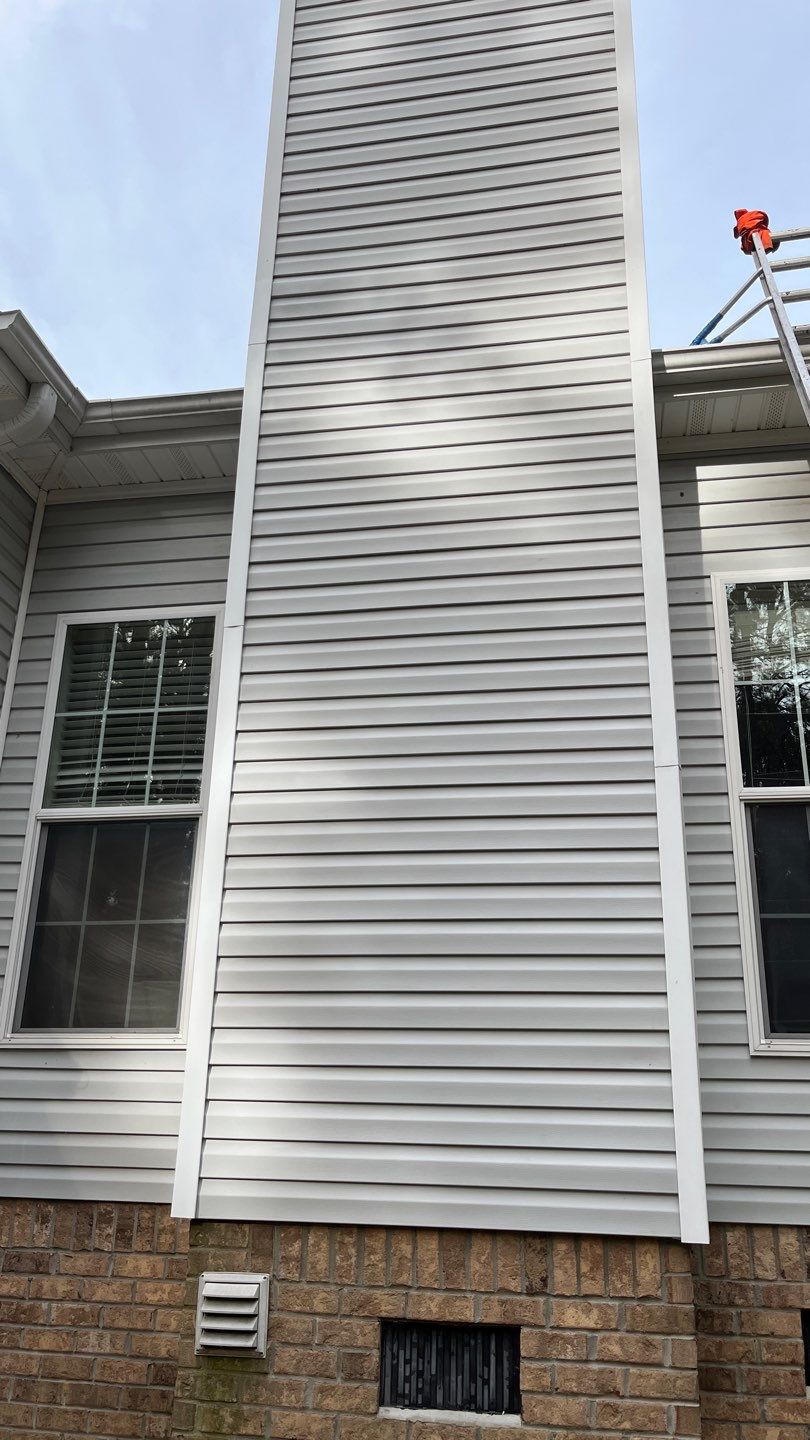 Roof Repair and Chimney Framing Repair by Midlands Roofing & Exteriors