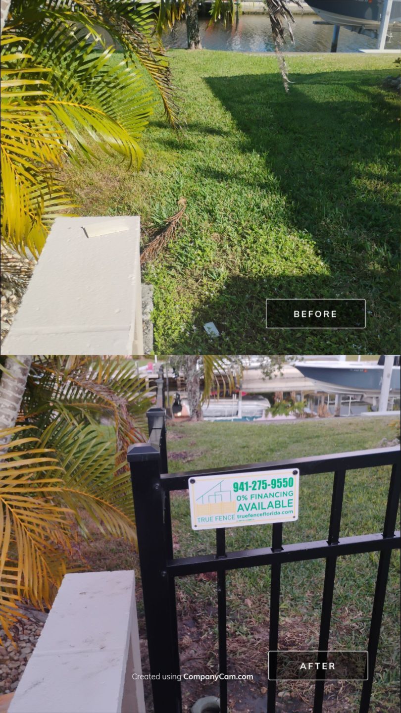 Aluminum Fence in Punta Gorda Isles by True Fence LLC