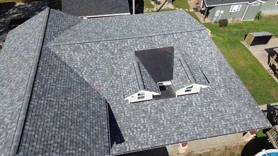 Atlas Pinnacle, Color, Coastal Granite, Drip Edge, Color, Black