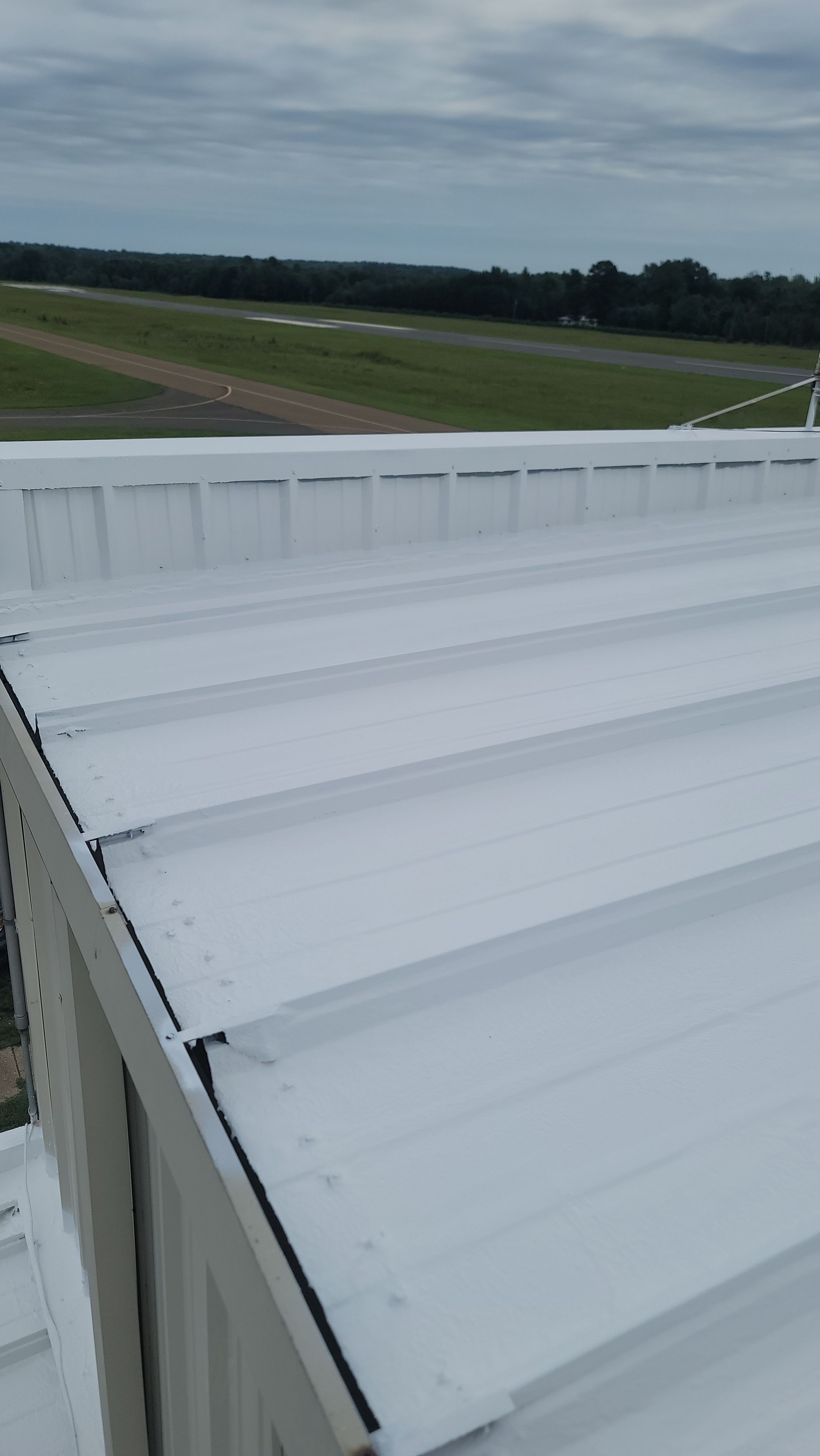 Magnolia Airport Terminal by Hostetler Roofing
