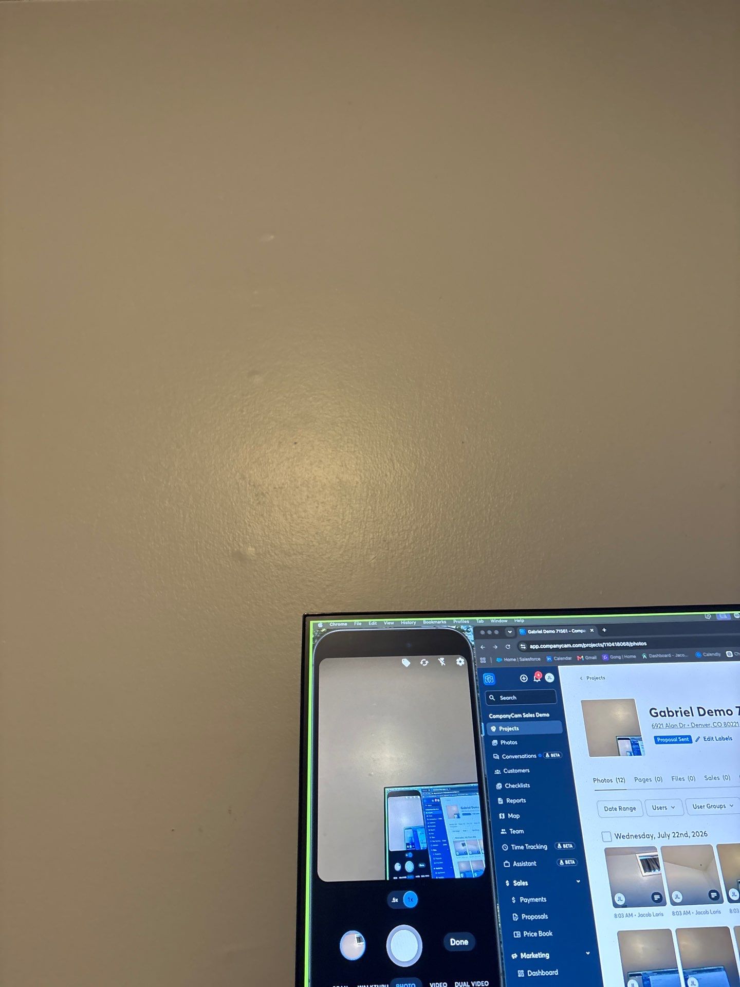 Drywall Surface Restoration and Interior Blemish Repair in Denver by CompanyCam Sales Demo
