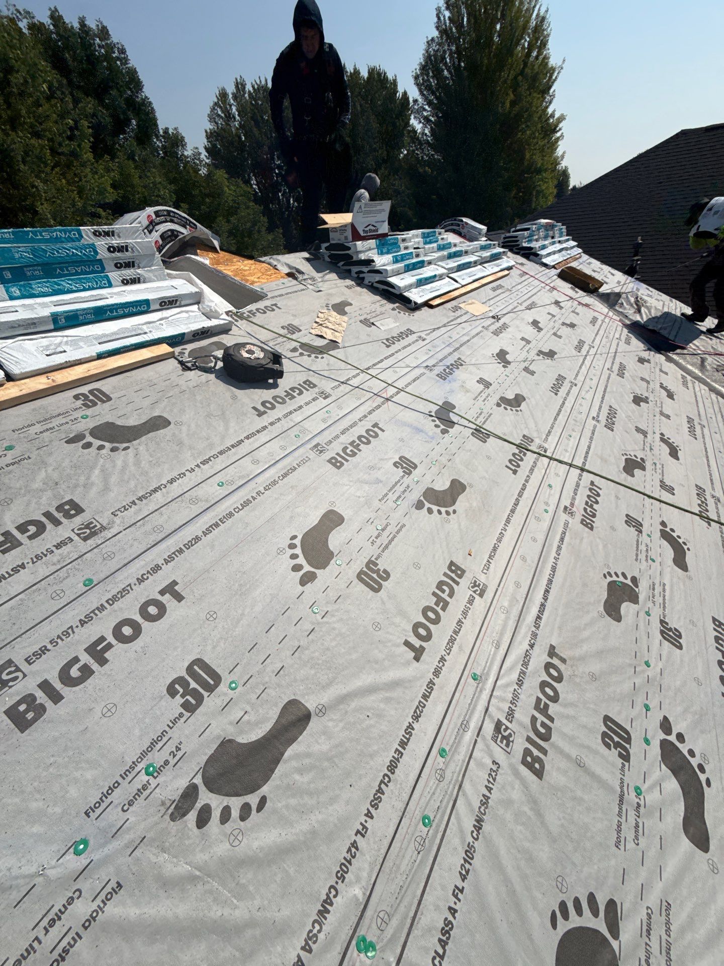 Complete Residential Roof Replacement Featuring Architectural Shingles in Meridian by Olive Roofing