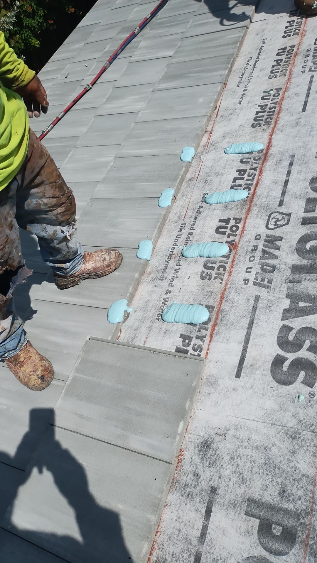 Residential Roofing Installation using Eagle Roofing Tile by BLUES BROTHERS ROOFING
