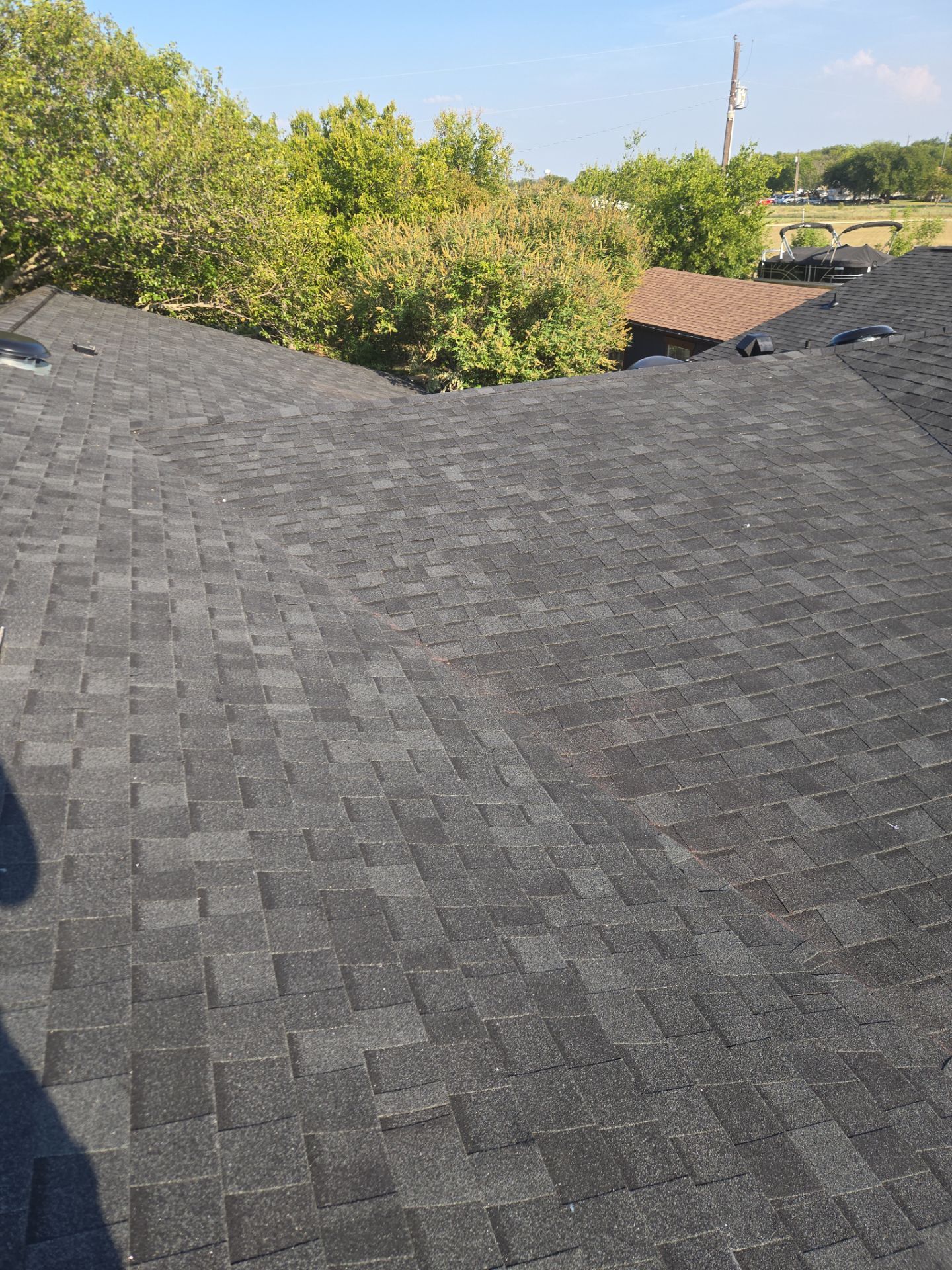 Project in Justin by Lonestar Roofing and Restoration LLC.