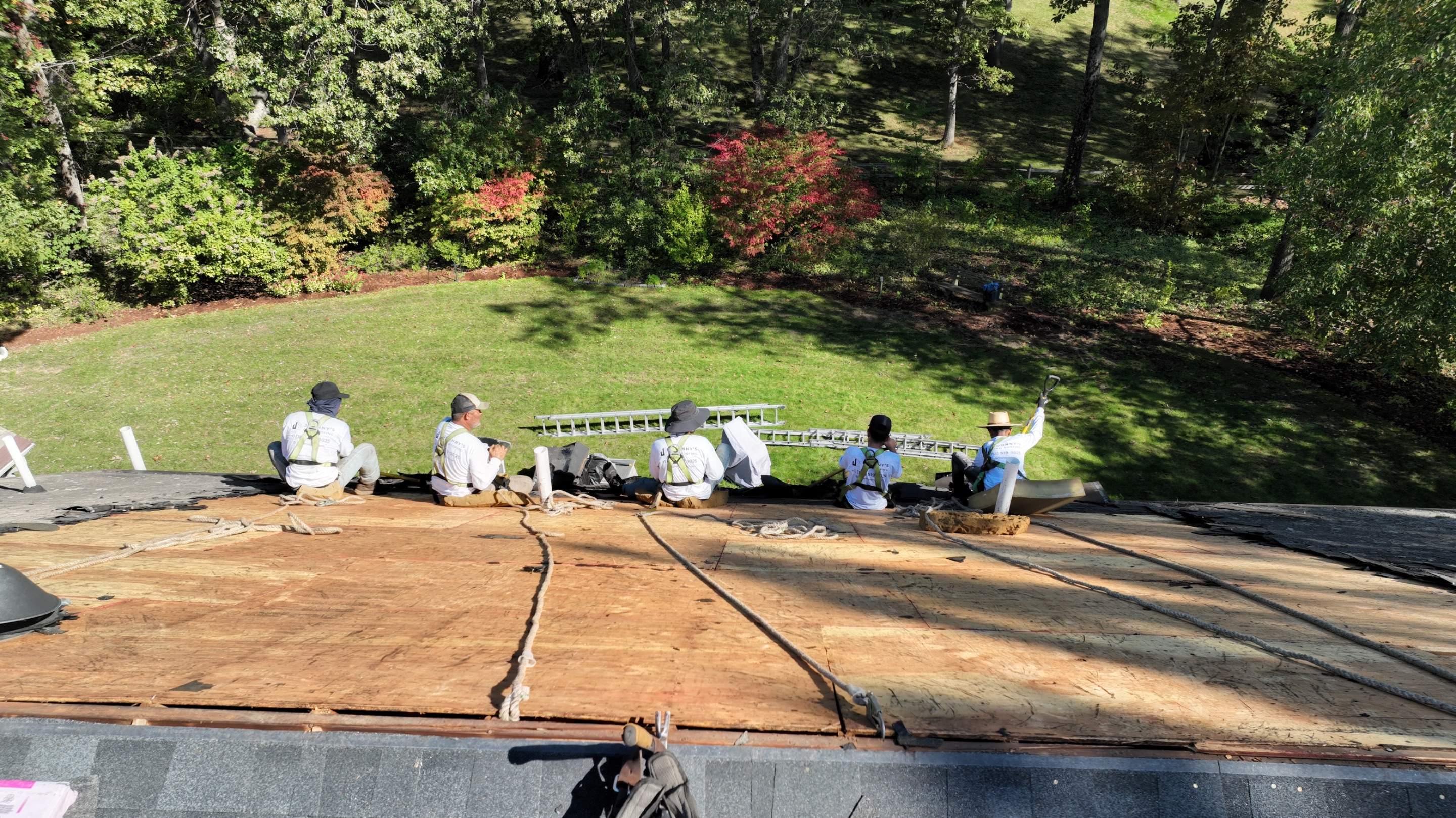 Two-Layer Tear-Off & Full Roof Replacement in Andover, MA – Owens Corning Duration, Onyx Black by JOHNNYS PRO