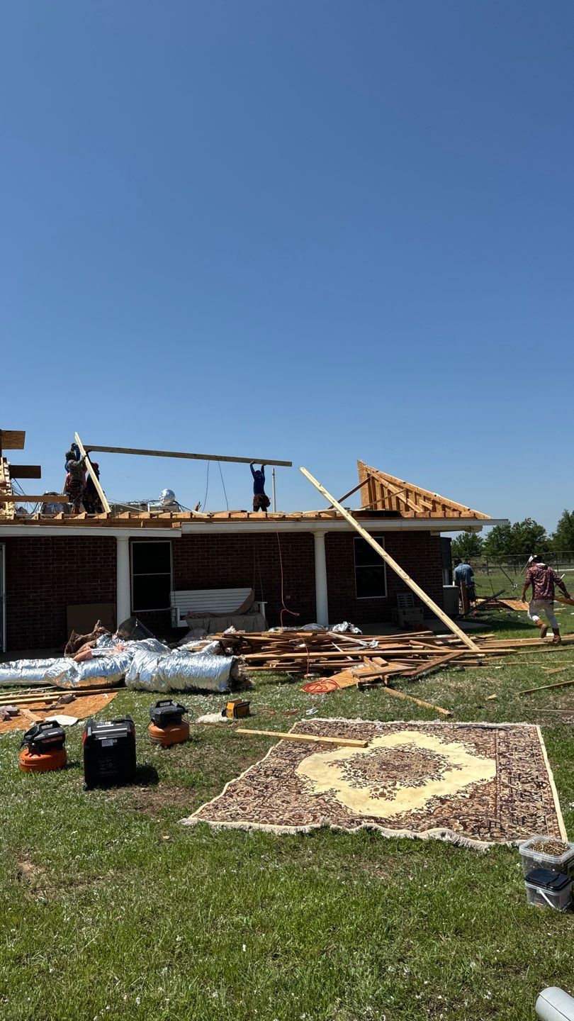 Tornado Recovery by First Out Roofing
