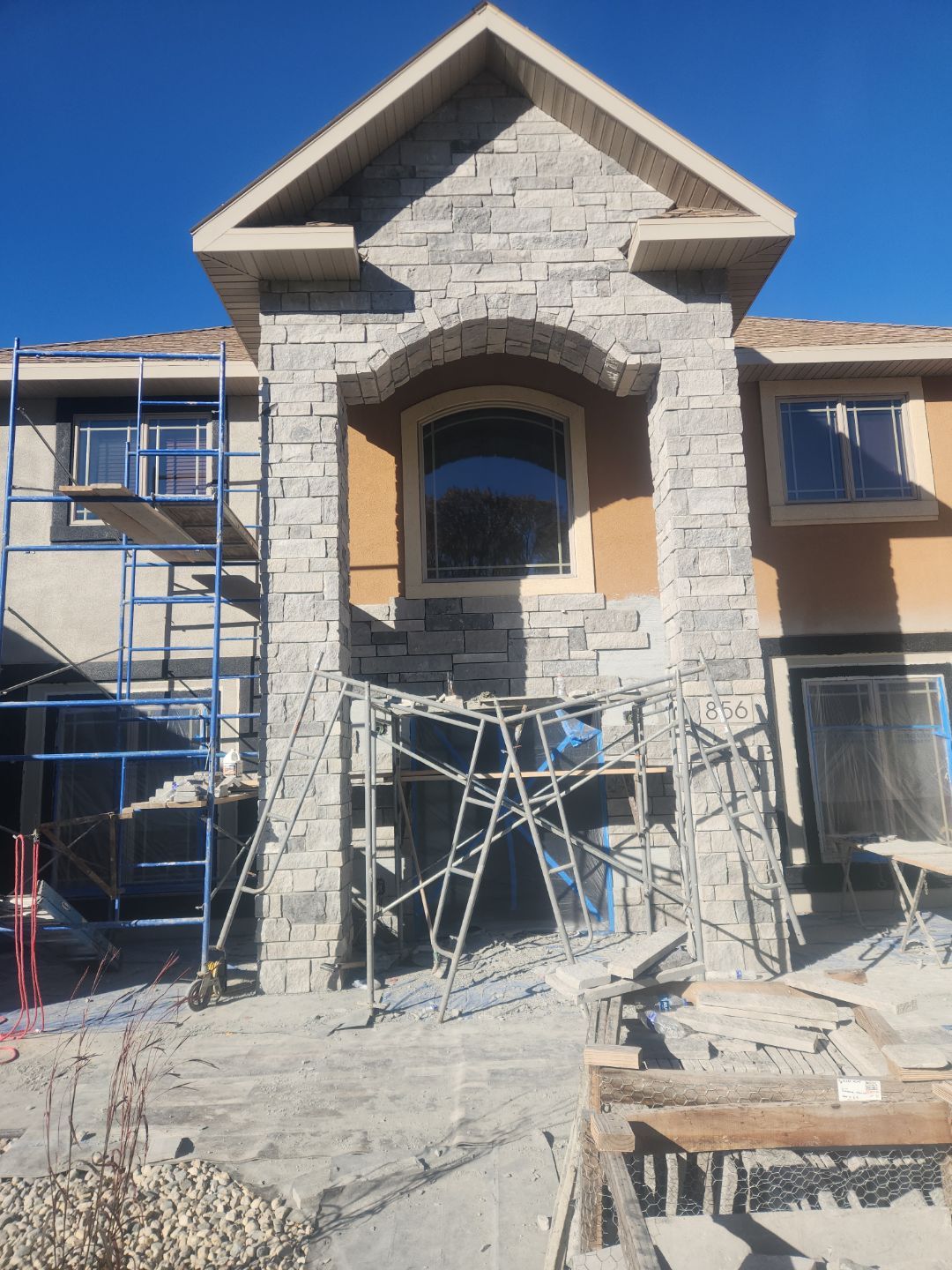 exterior entry remodel by Homebound Construction