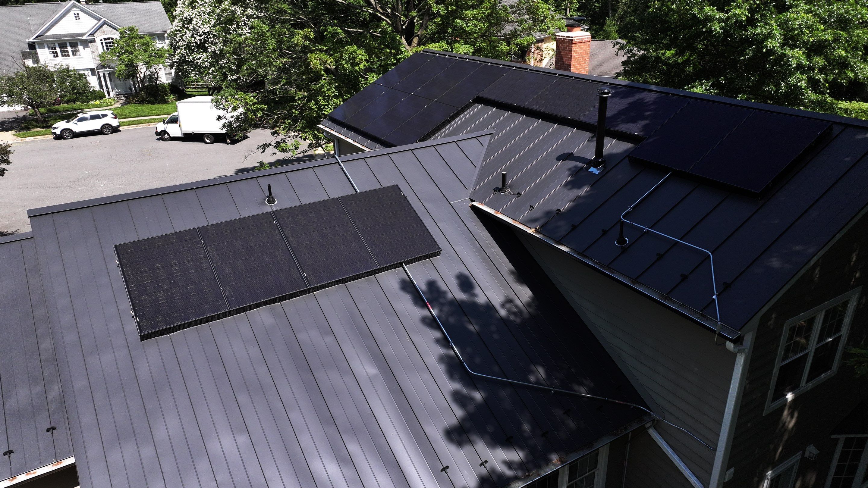 Metal Roof + REC Panels: A Solar Upgrade by American Home Contractors