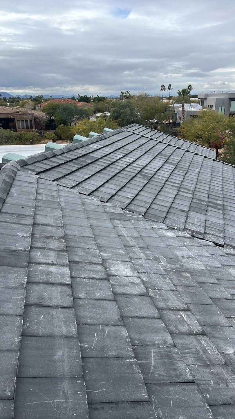 Onyx Concrete Tile by Reimagine Roofing