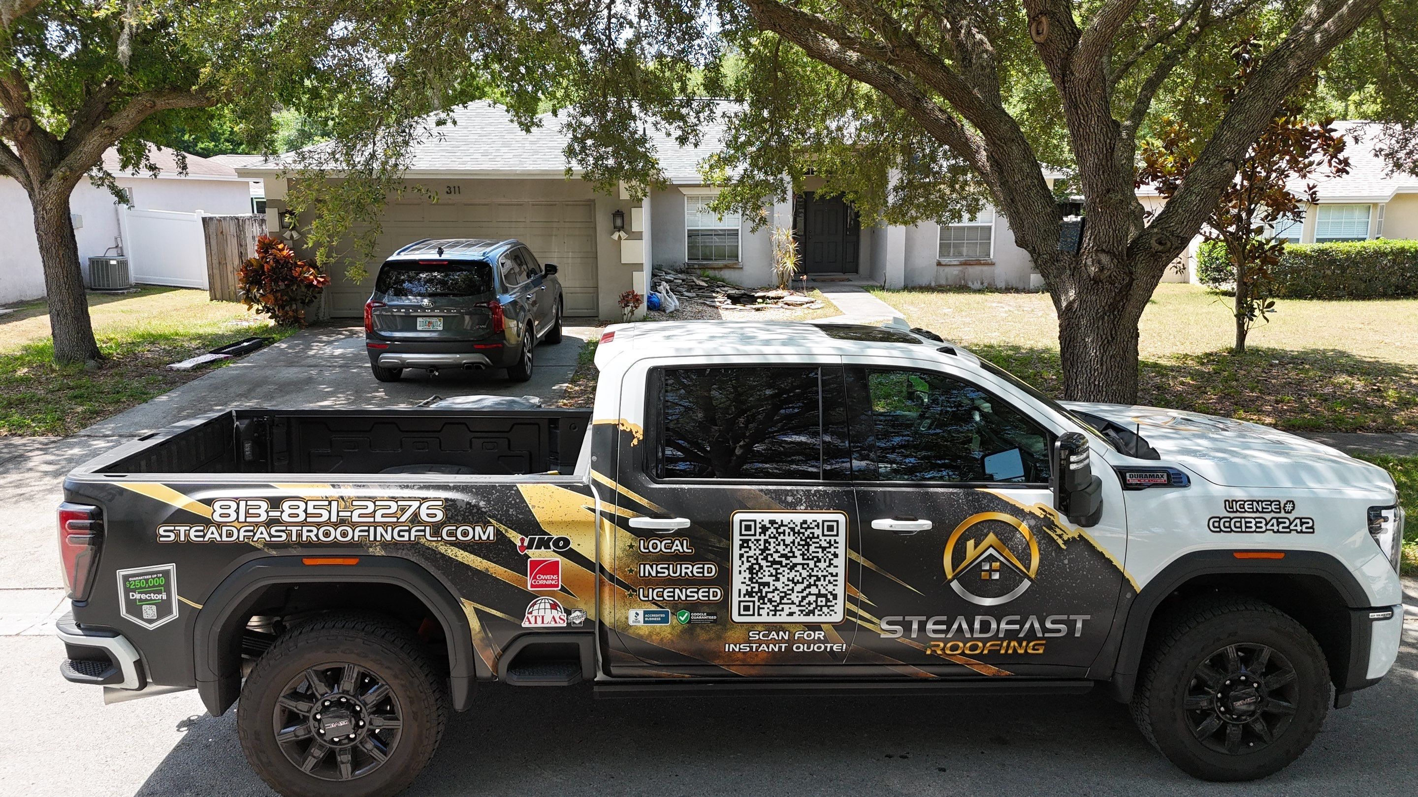 Roof Replacement in Brandon, FL by Steadfast Roofing 