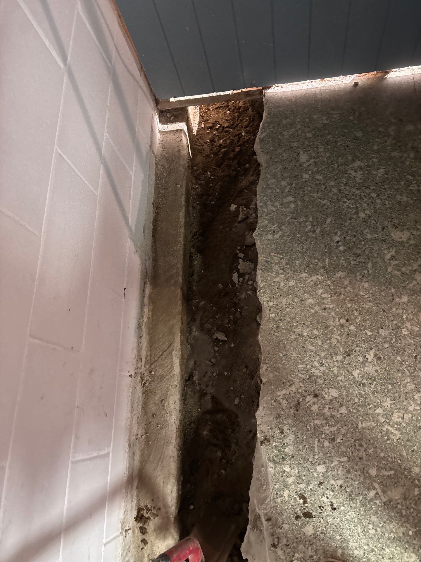 Drain Tile in Roseville for Carston by Waterproofing Northeast
