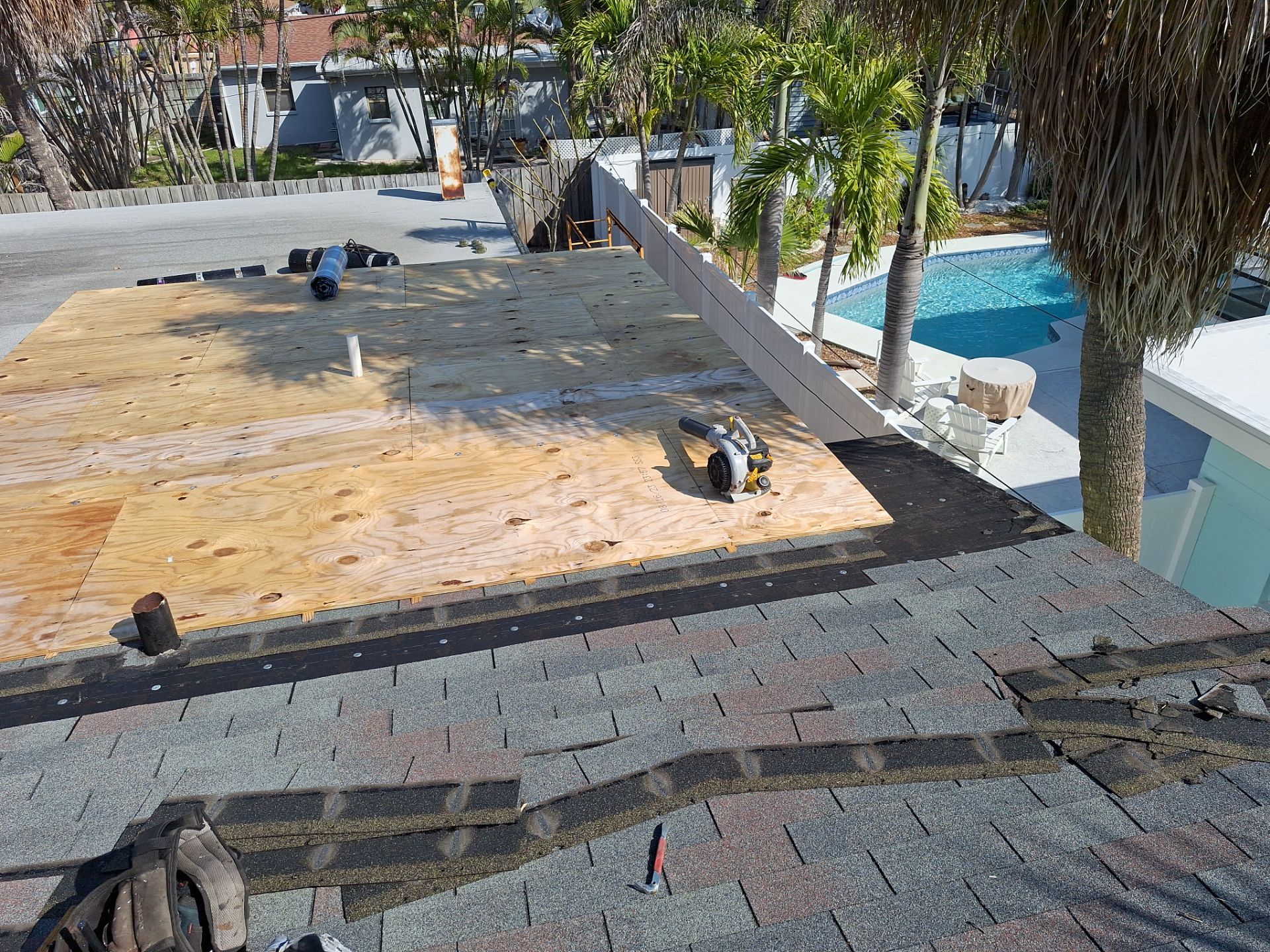 Project in St Pete Beach 33706 by Mitchell Roofing Company LLC 