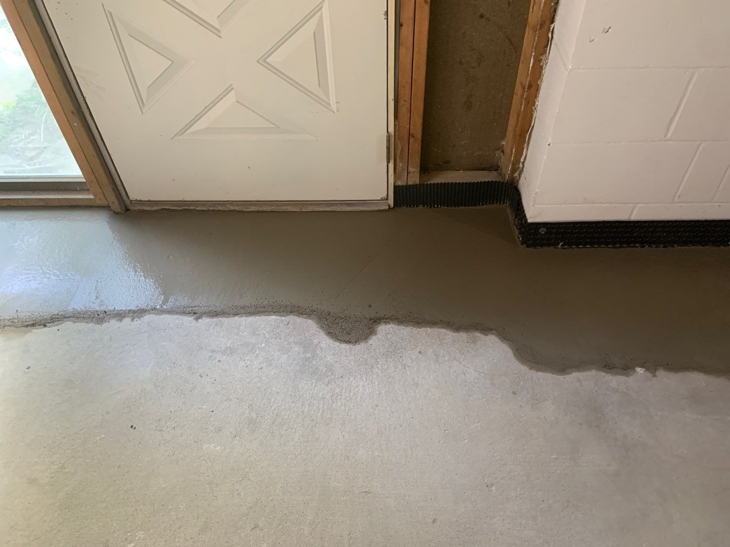 Correcting an Improper Installation for Alan in Chanhassen by Waterproofing Northeast