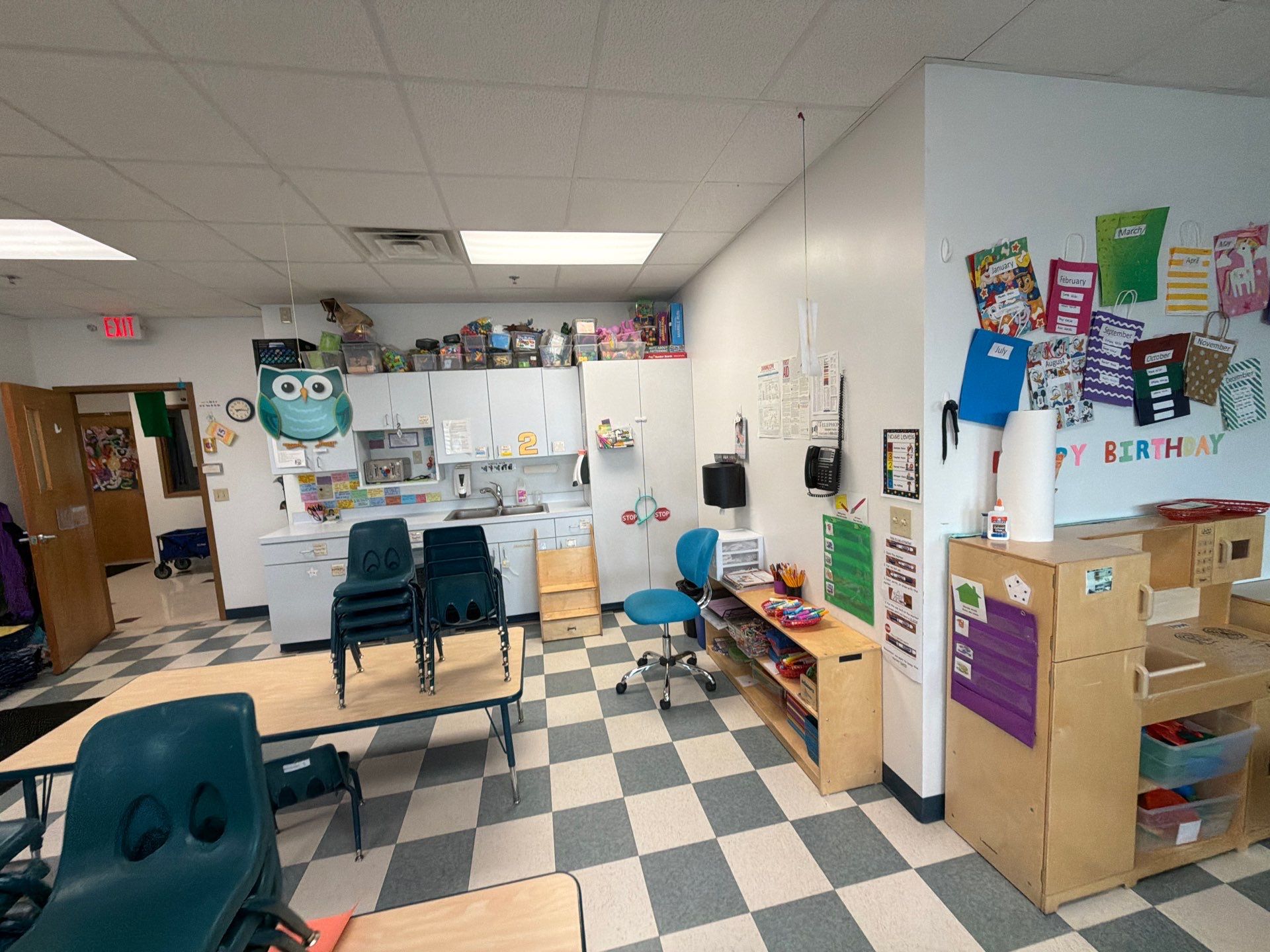 Educational Facility Interior Renovation and Painting in Waukesha by OCS Contracting Services